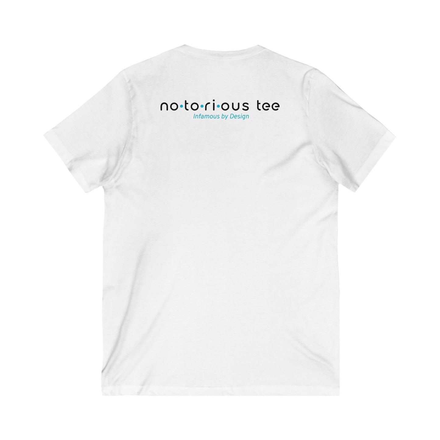 Notorious Tee Classy Football Fan V-Neck Tee, Women’s Game Day Shirt, Cute Sports Shirt, Tailgate Outfit, Football Party Tee