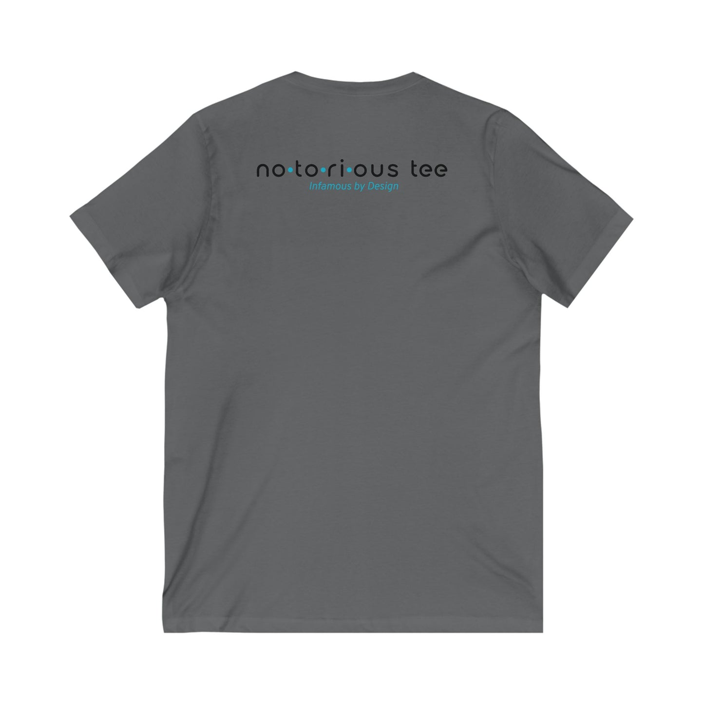 Notorious Tee Classy Football Fan V-Neck Tee, Women’s Game Day Shirt, Cute Sports Shirt, Tailgate Outfit, Football Party Tee