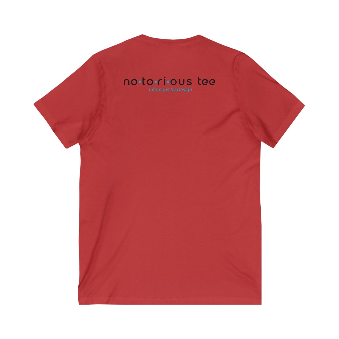 Notorious Tee Classy Football Fan V-Neck Tee, Women’s Game Day Shirt, Cute Sports Shirt, Tailgate Outfit, Football Party Tee
