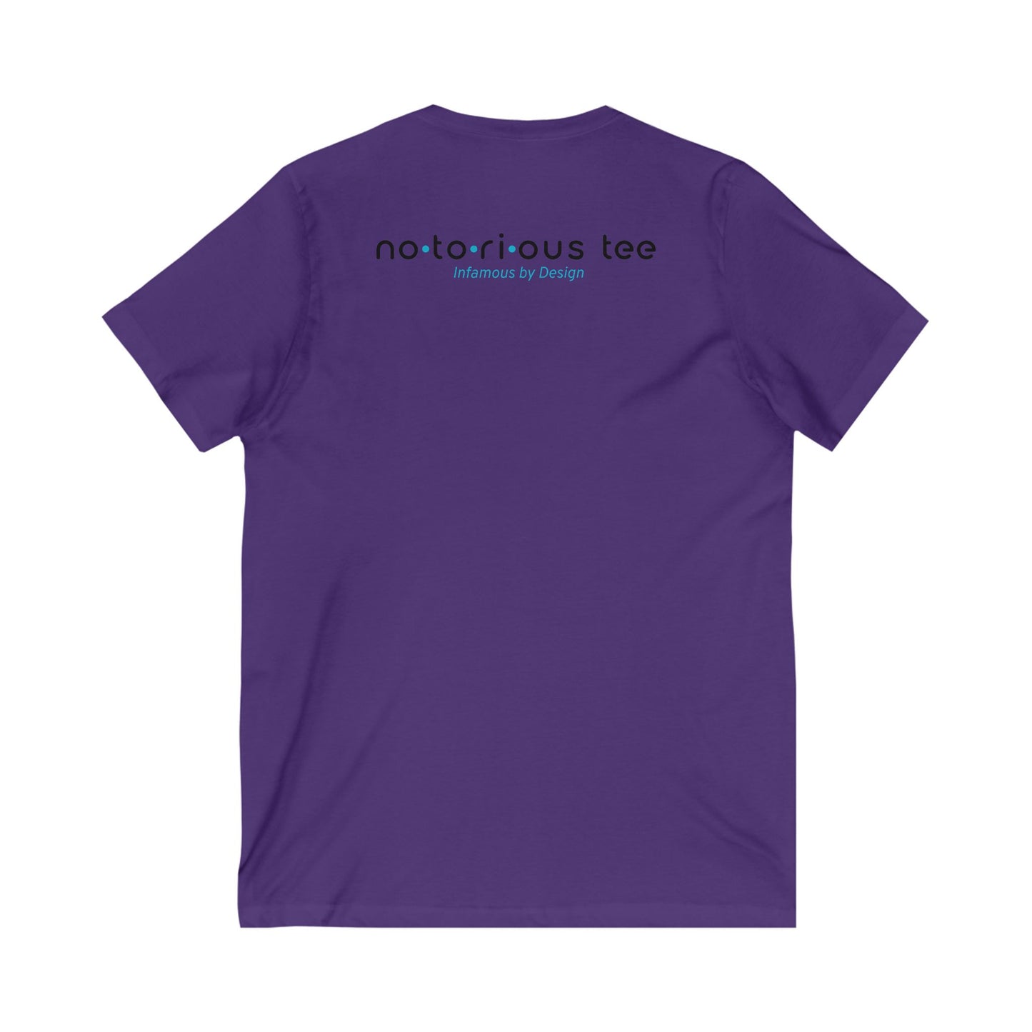 Notorious Tee Classy Football Fan V-Neck Tee, Women’s Game Day Shirt, Cute Sports Shirt, Tailgate Outfit, Football Party Tee