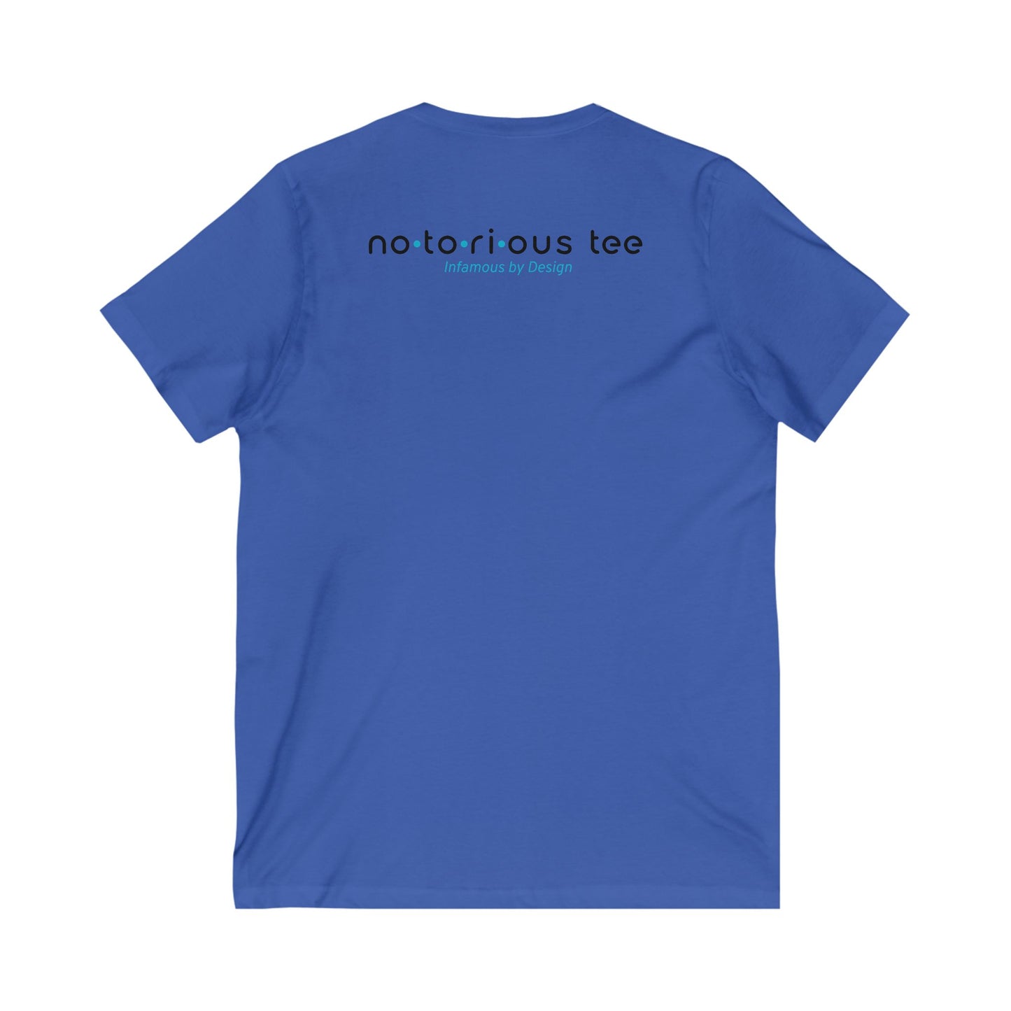 Notorious Tee Classy Football Fan V-Neck Tee, Women’s Game Day Shirt, Cute Sports Shirt, Tailgate Outfit, Football Party Tee