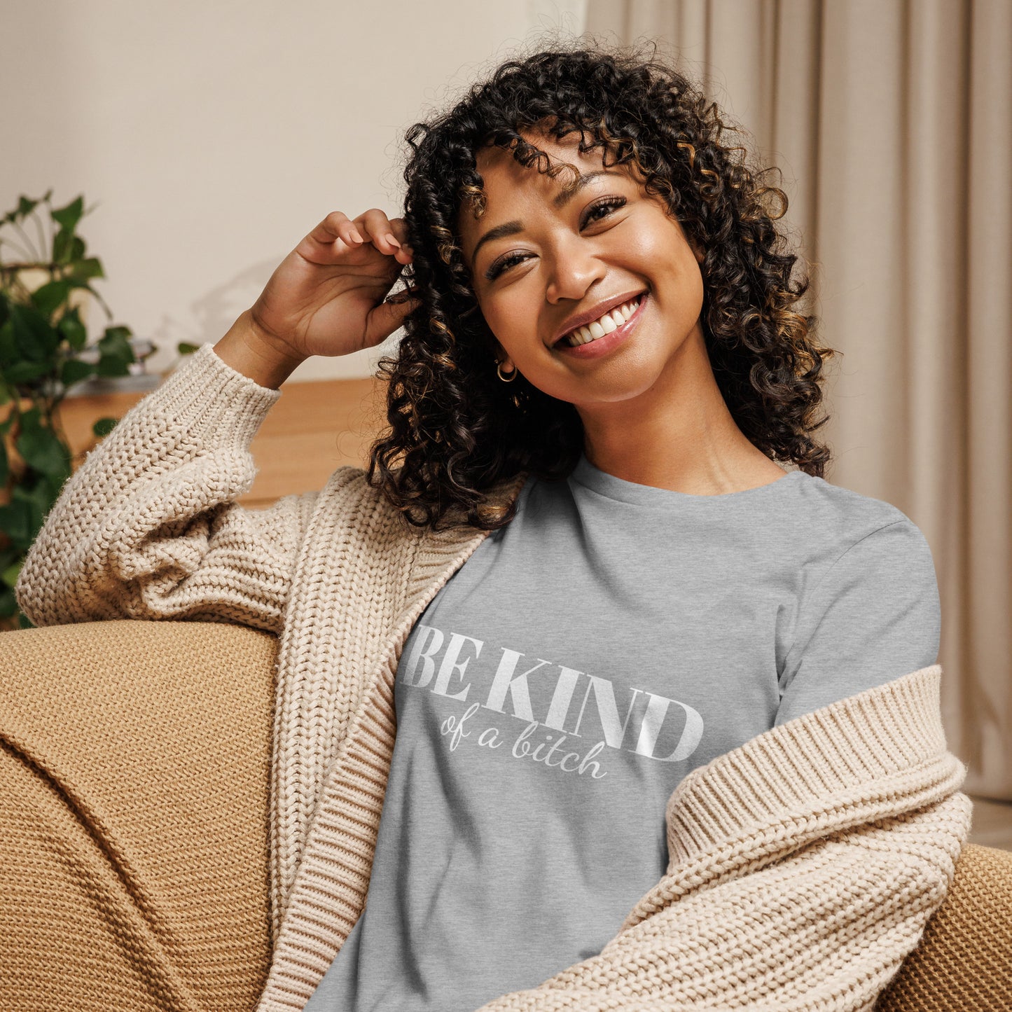 Be Kind Bitch Women's Relaxed Tee