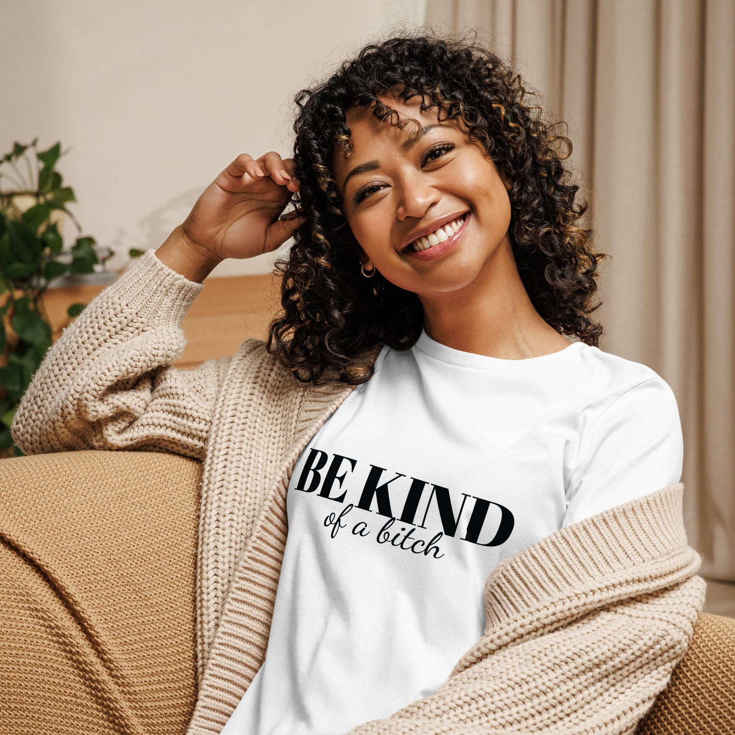 Be Kind Bitch Women's Relaxed Tee