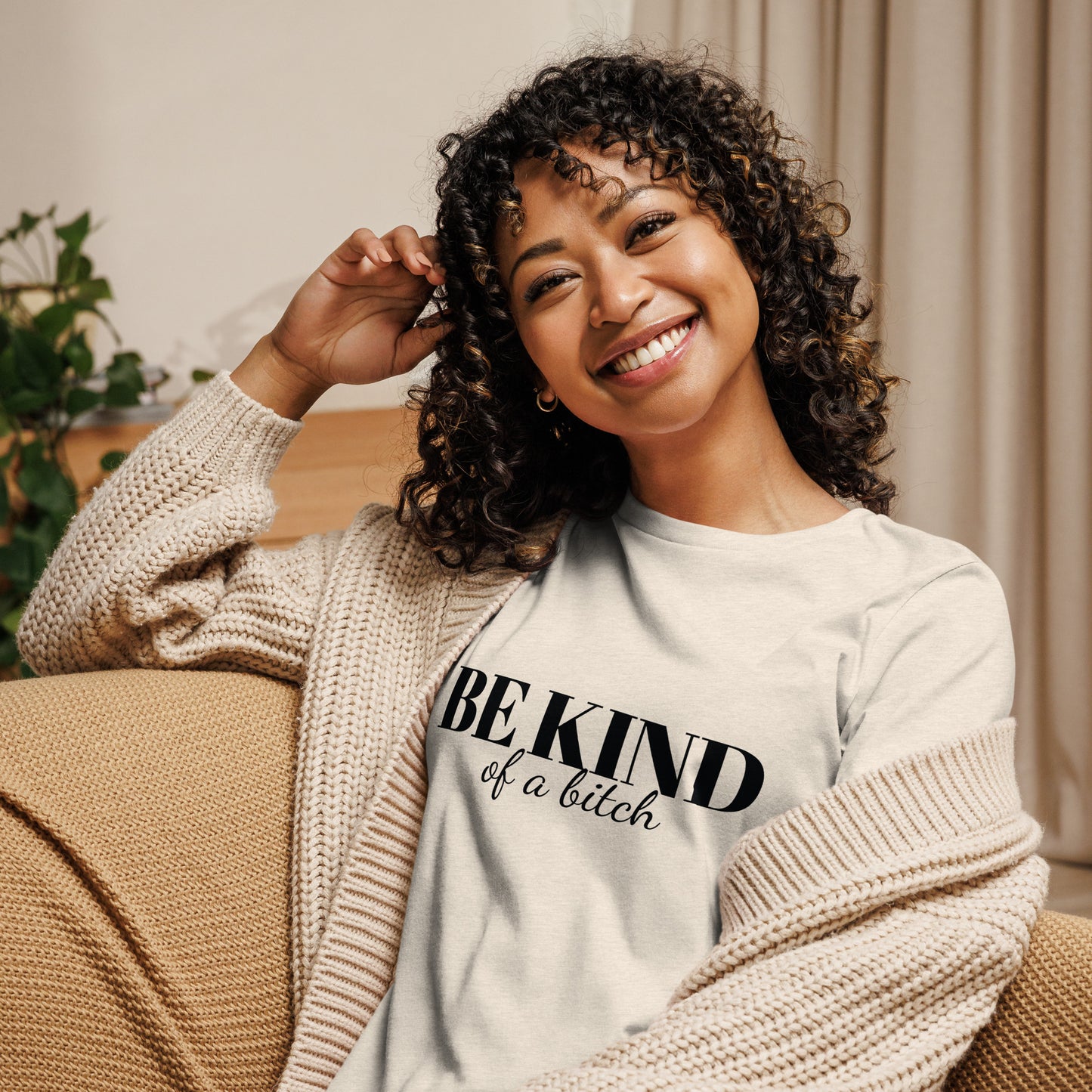 Be Kind Bitch Women's Relaxed Tee