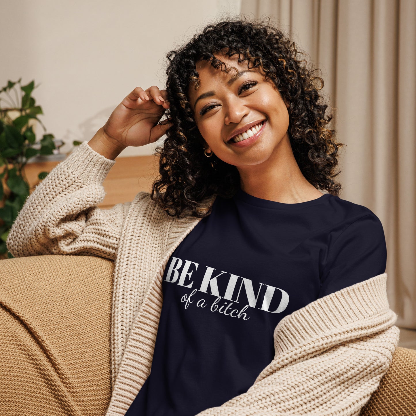 Be Kind Bitch Women's Relaxed Tee
