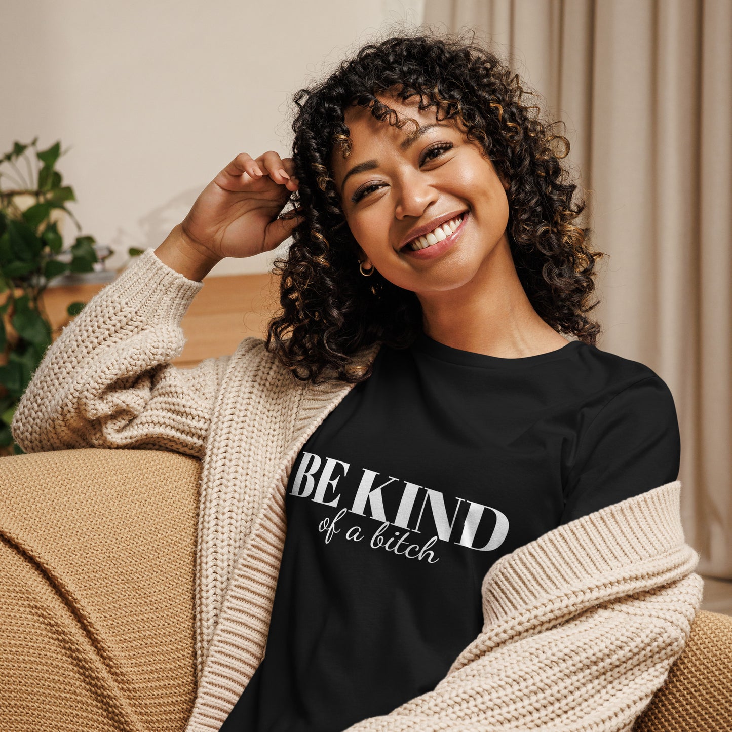 Be Kind Bitch Women's Relaxed Tee