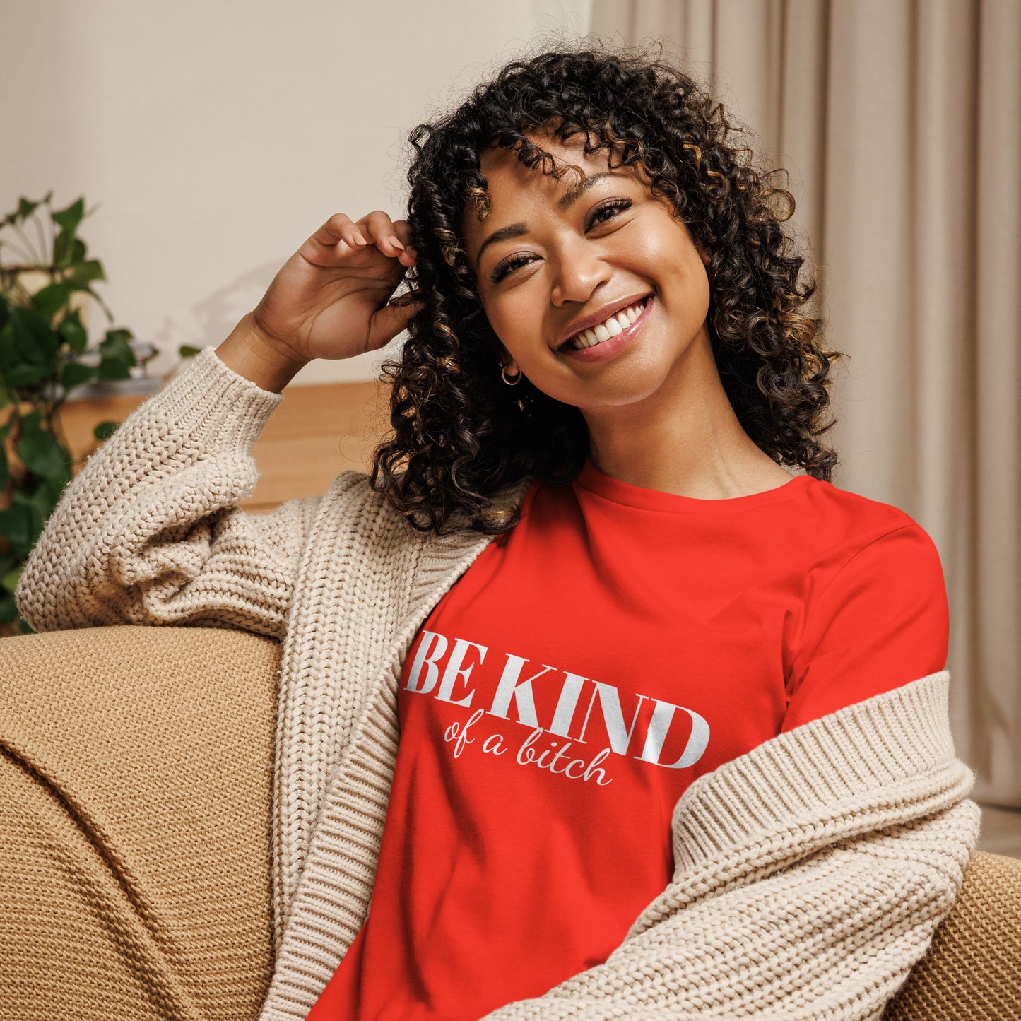 Be Kind Bitch Women's Relaxed Tee