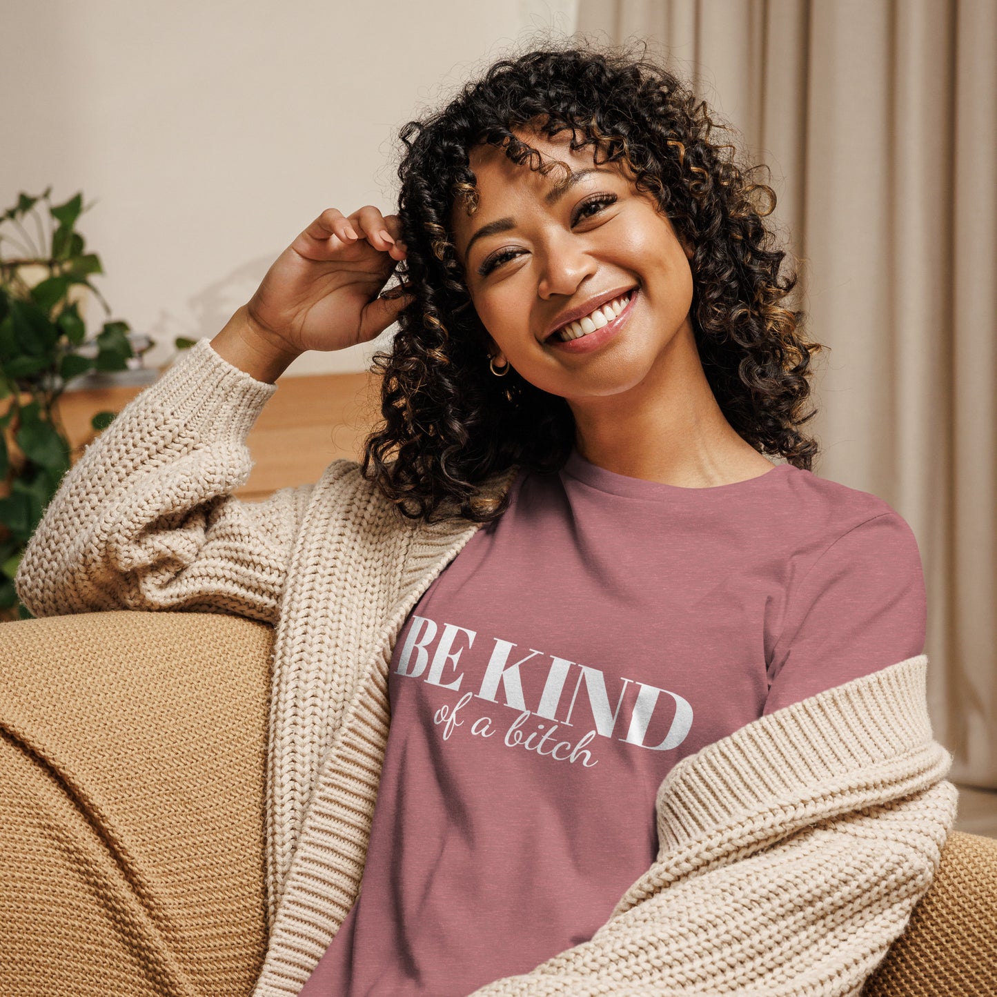 Be Kind Bitch Women's Relaxed Tee