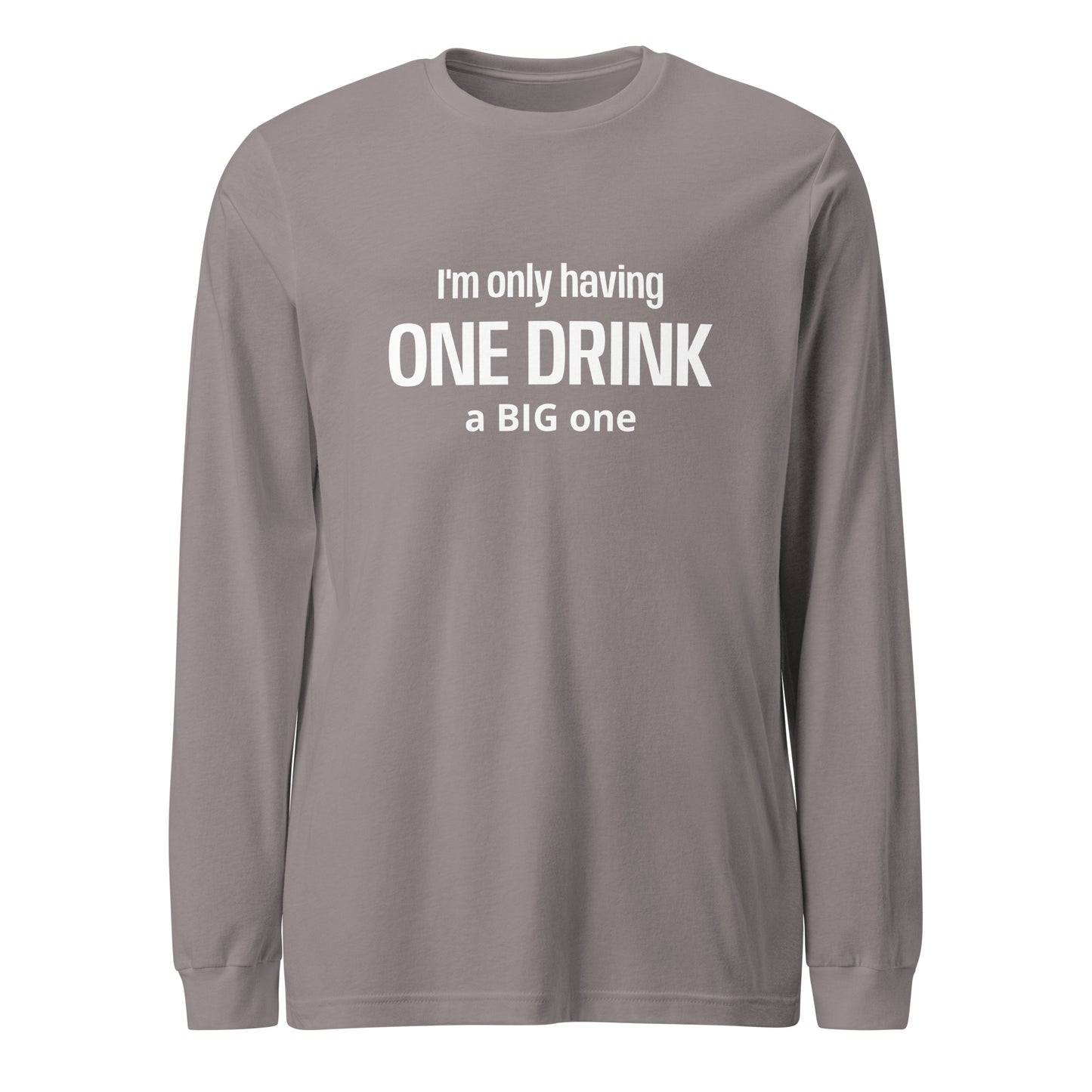 Big One Unisex Long Sleeve Tee