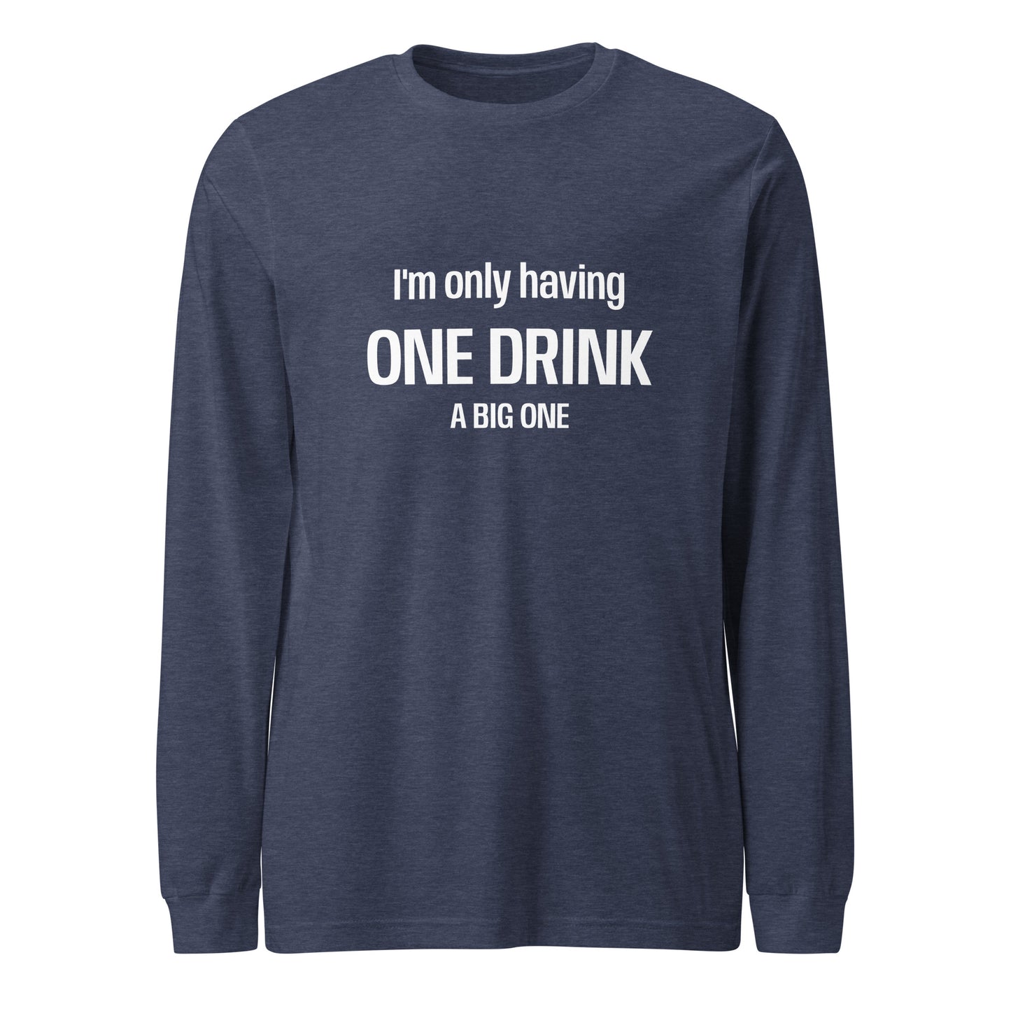 Big One Unisex Long Sleeve Tee