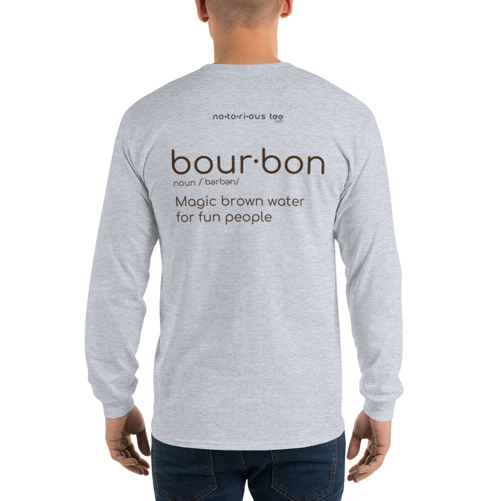 Bourbon Legend Logo Men’s Long Sleeve Shirt