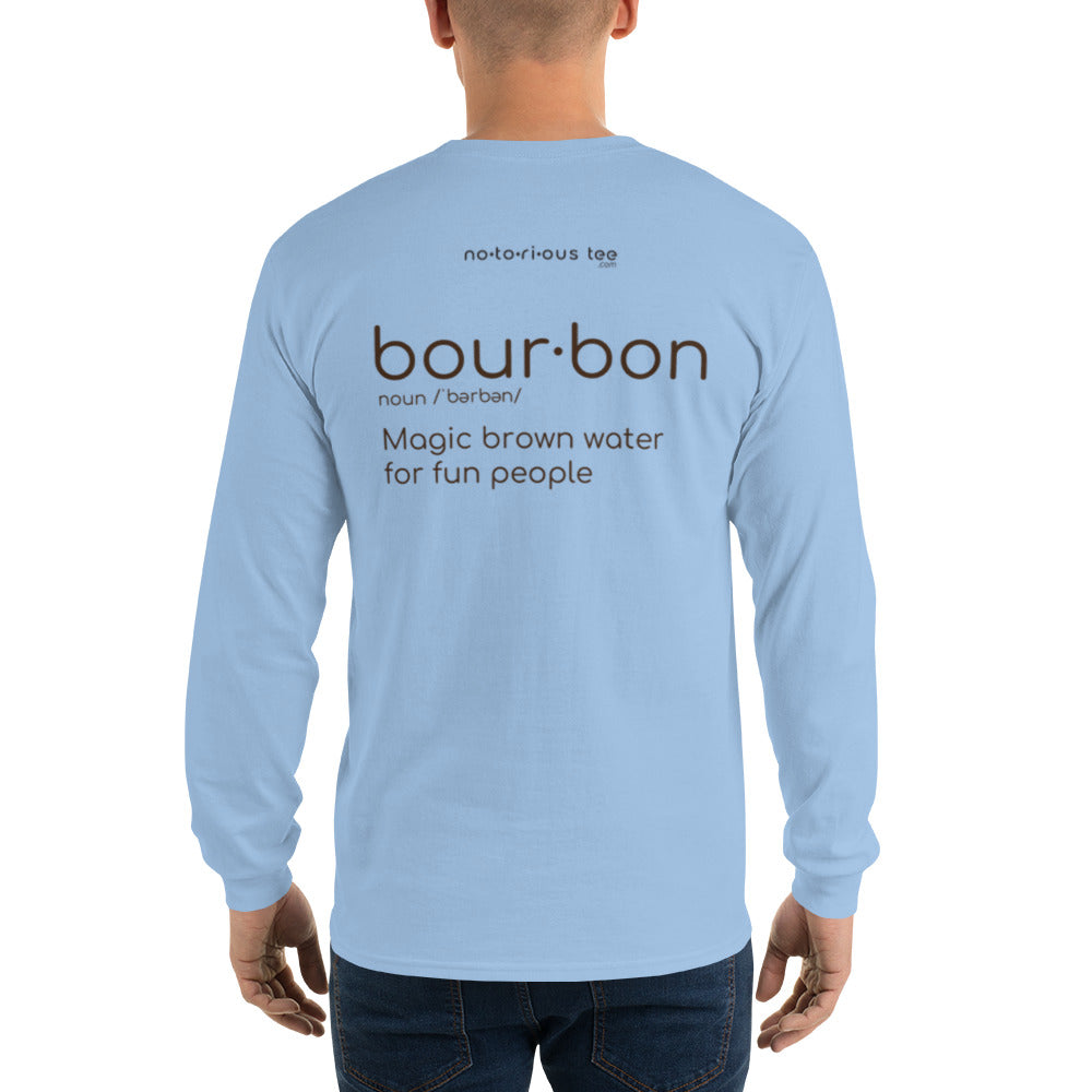 Bourbon Legend Logo Men’s Long Sleeve Shirt
