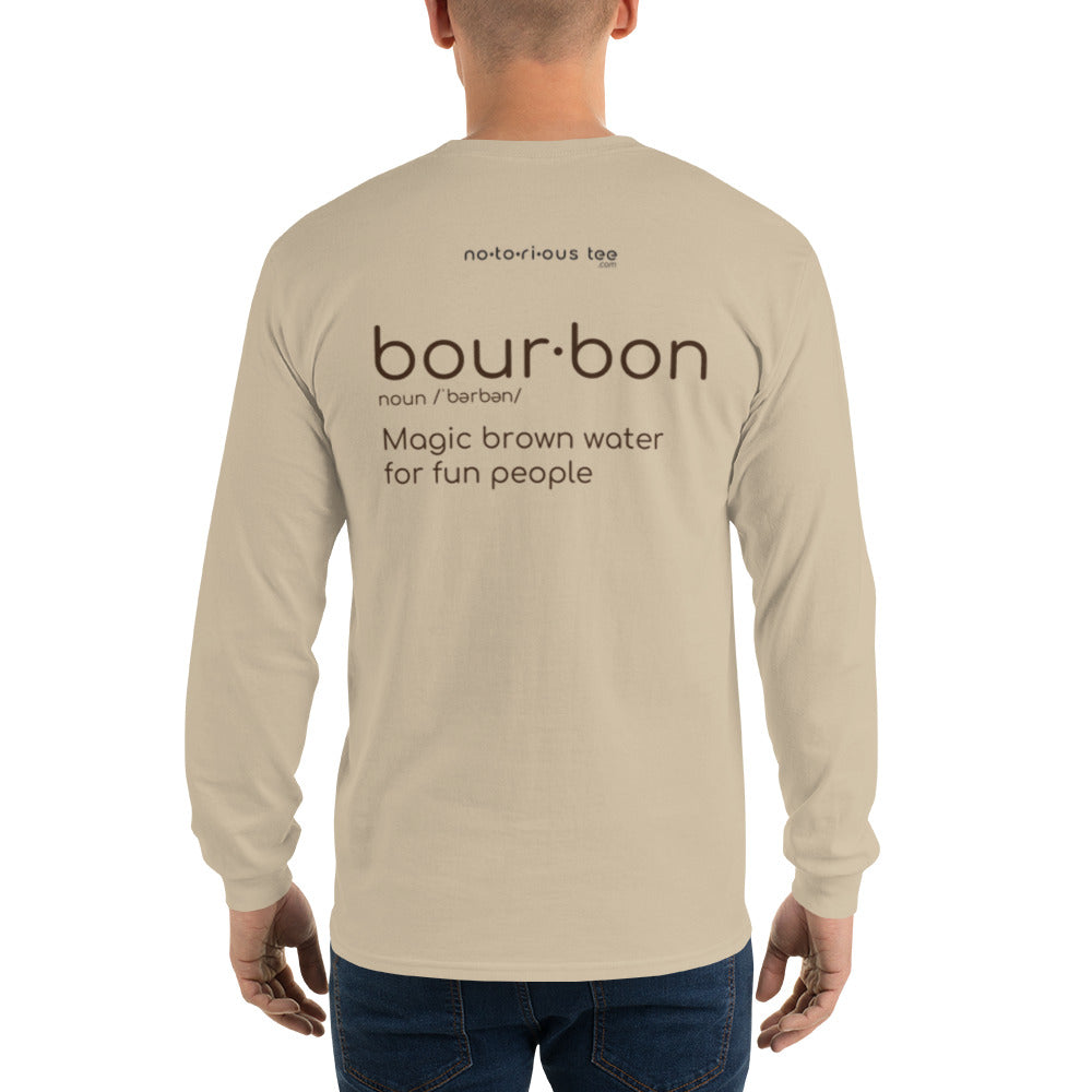 Bourbon Legend Logo Men’s Long Sleeve Shirt