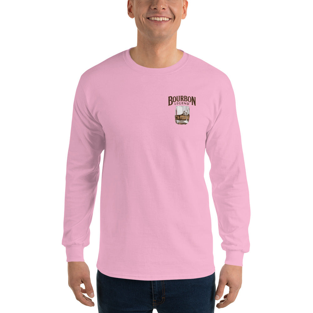 Bourbon Legend Logo Men’s Long Sleeve Shirt