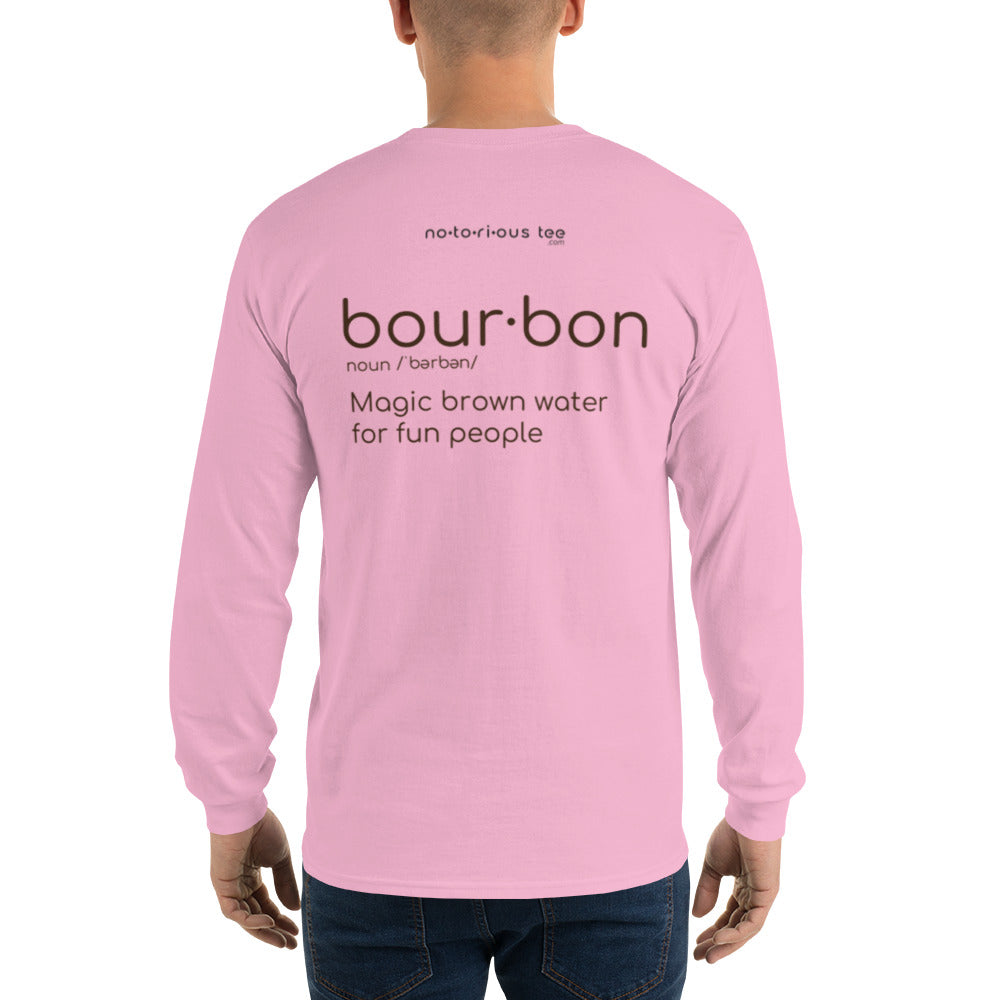 Bourbon Legend Logo Men’s Long Sleeve Shirt