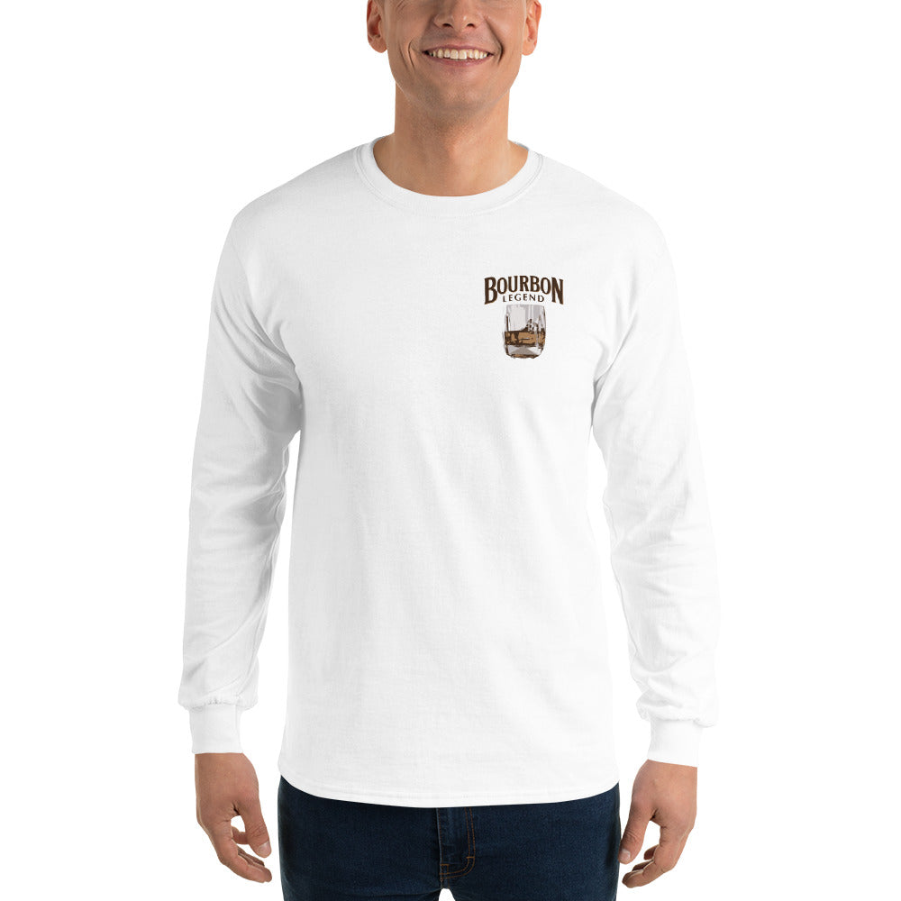 Bourbon Legend Logo Men’s Long Sleeve Shirt