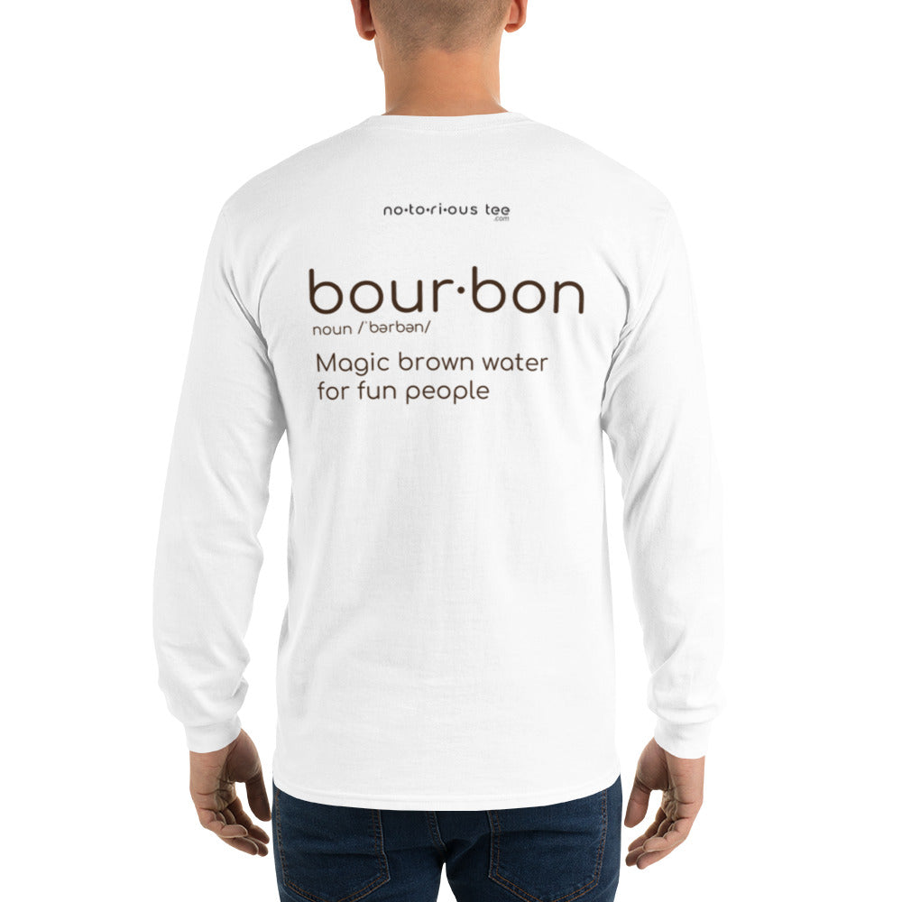 Bourbon Legend Logo Men’s Long Sleeve Shirt
