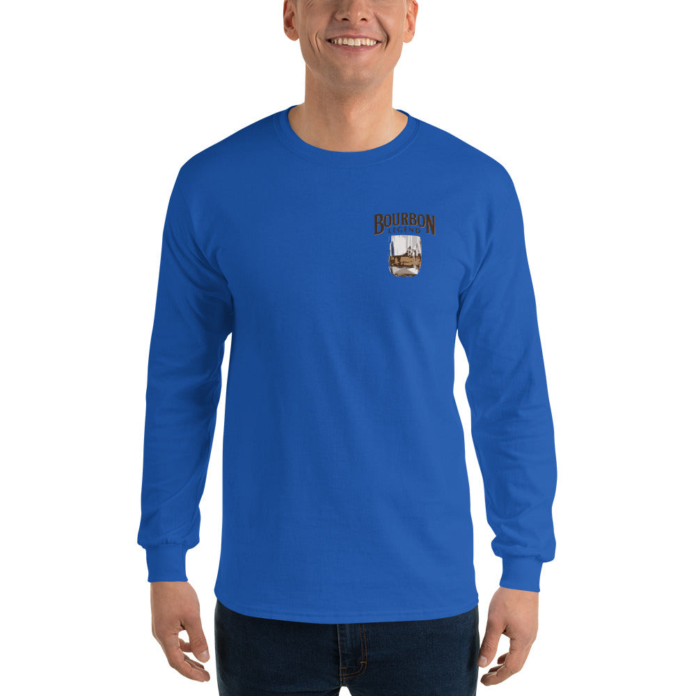 Bourbon Legend Logo Men’s Long Sleeve Shirt