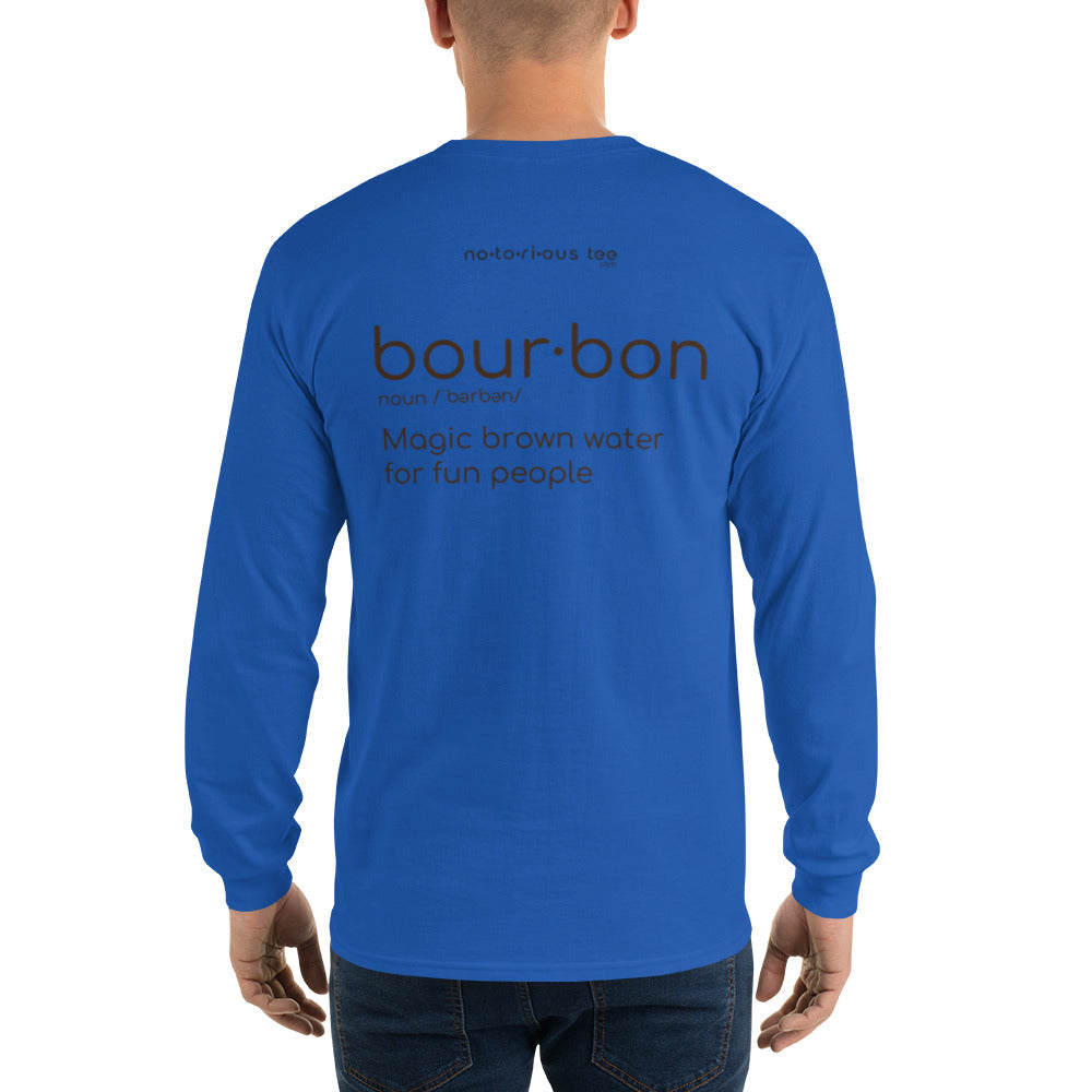Bourbon Legend Logo Men’s Long Sleeve Shirt