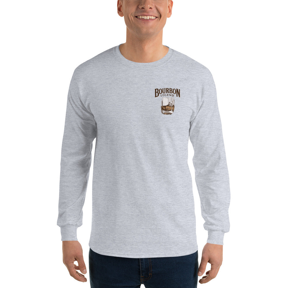 Bourbon Legend Logo Men’s Long Sleeve Shirt