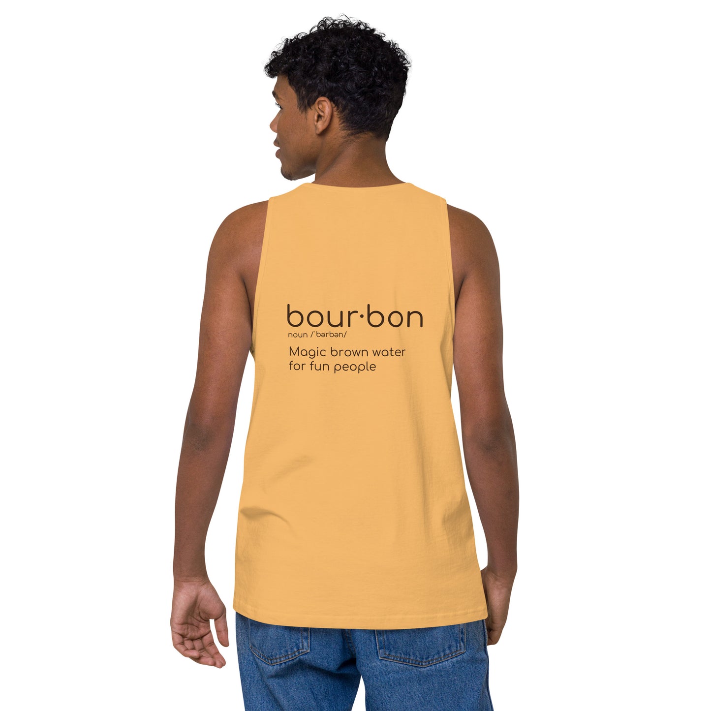 Bourbon Legend Logo Men’s premium tank top