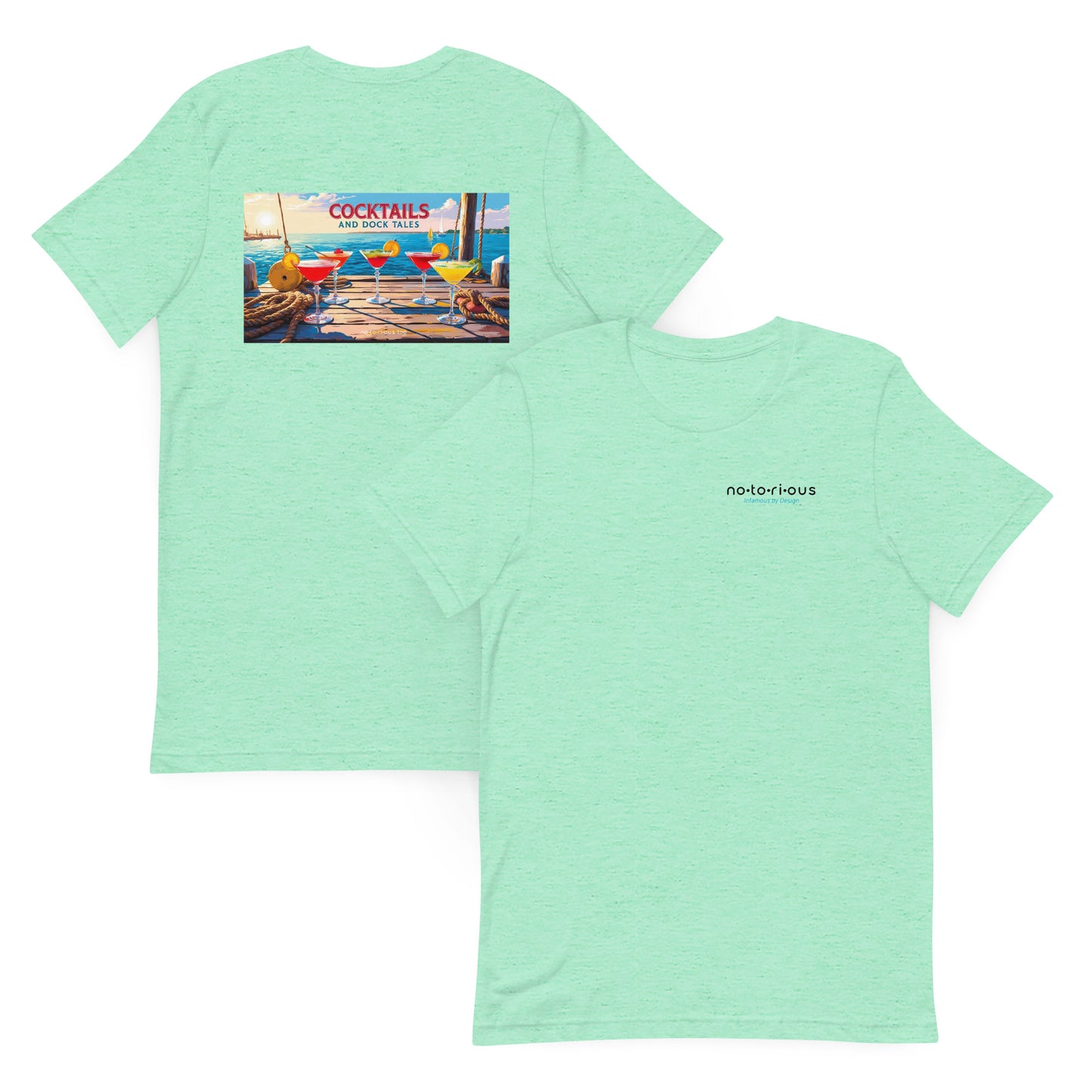 COCKTAILS AND DOCK TALES - Unisex Tee