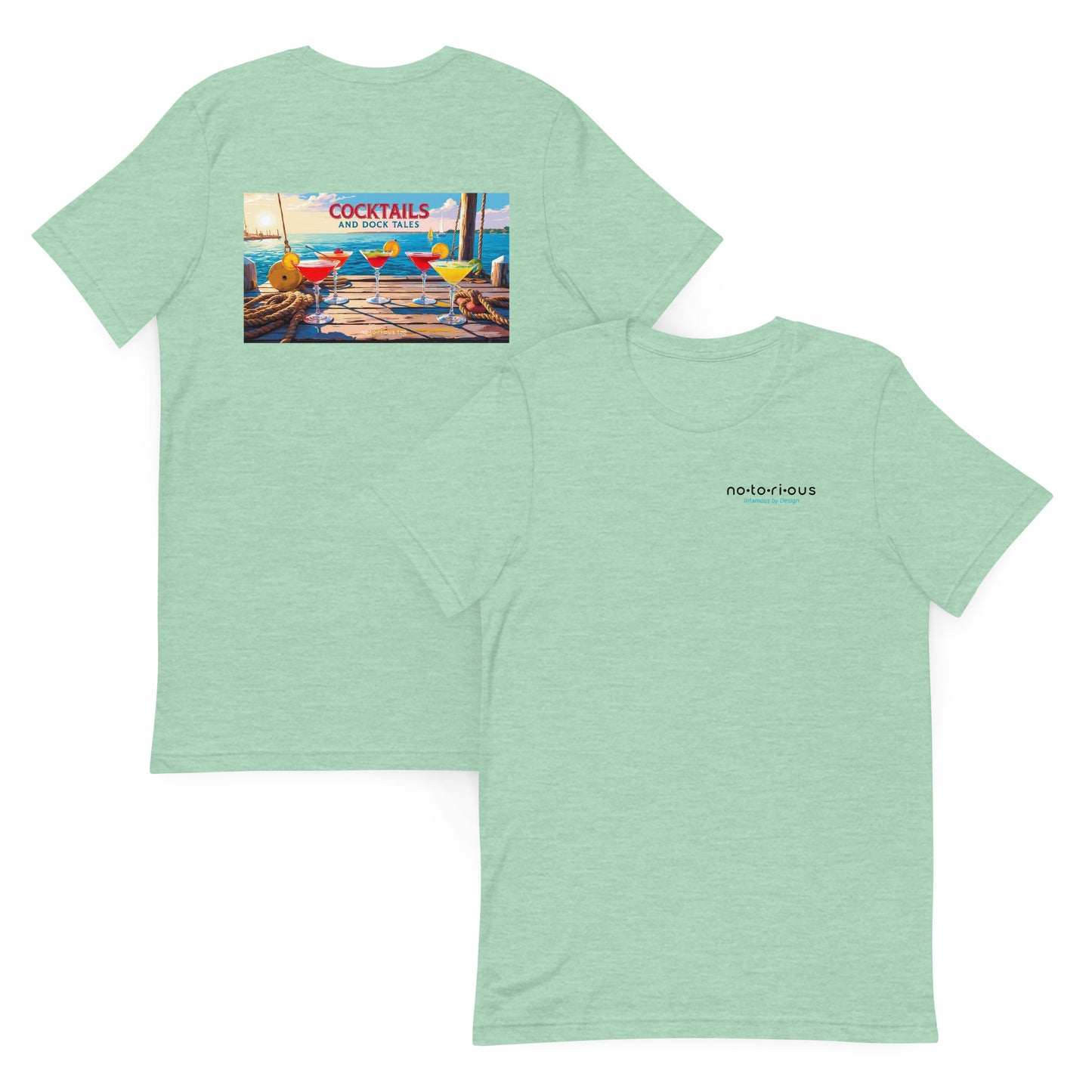 COCKTAILS AND DOCK TALES - Unisex Tee