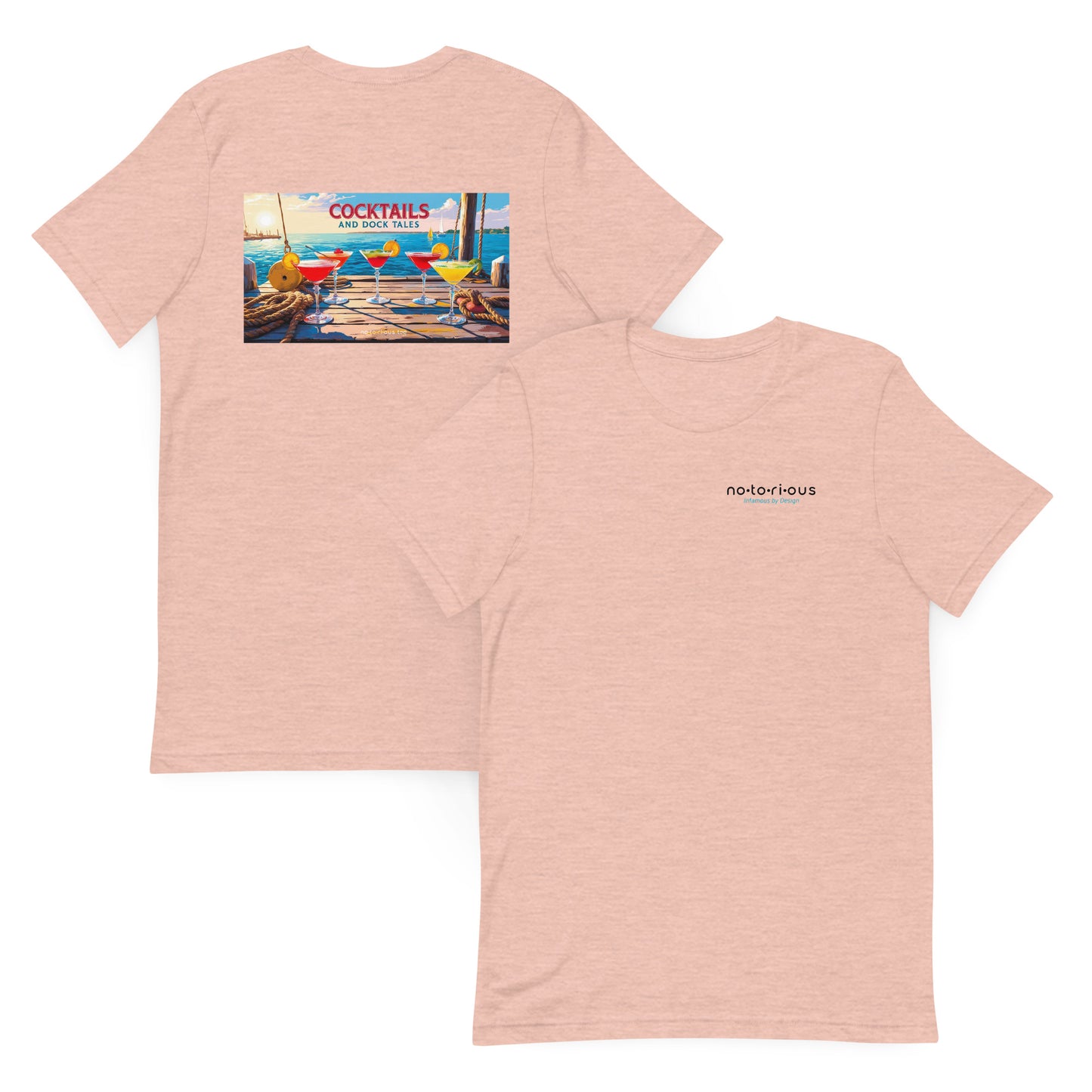 COCKTAILS AND DOCK TALES - Unisex Tee