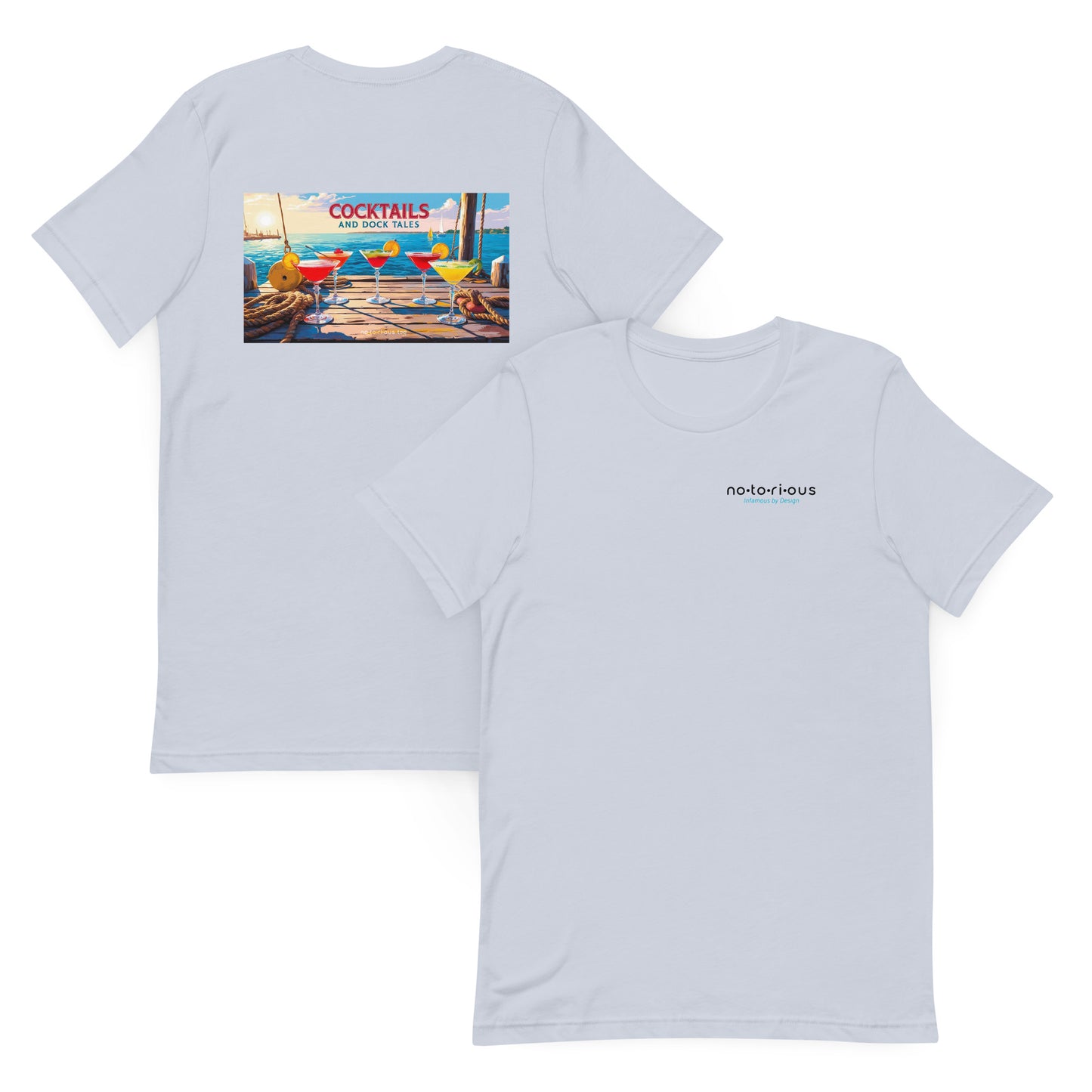 COCKTAILS AND DOCK TALES - Unisex Tee