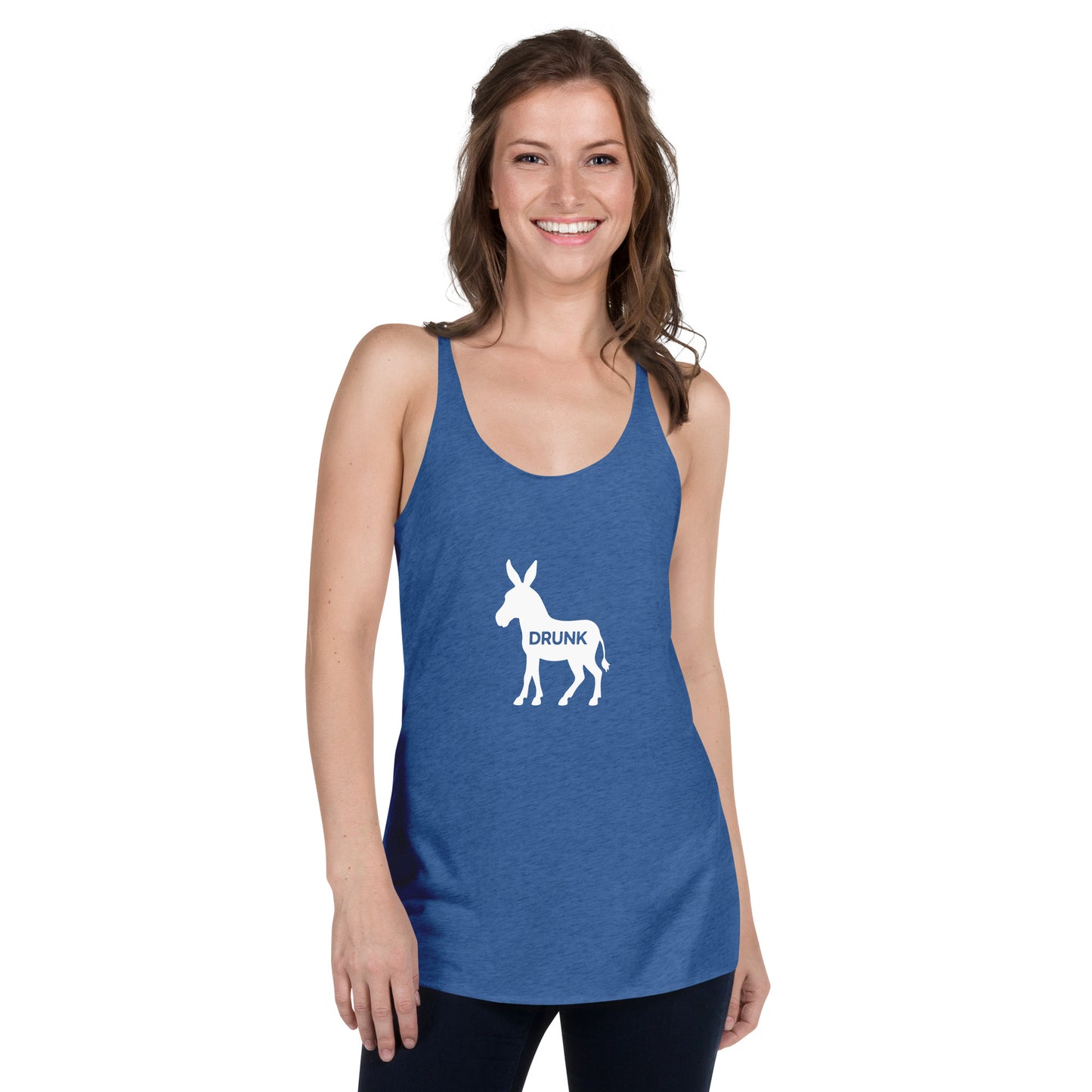 DRUNK ASS - Women's Racerback Tank