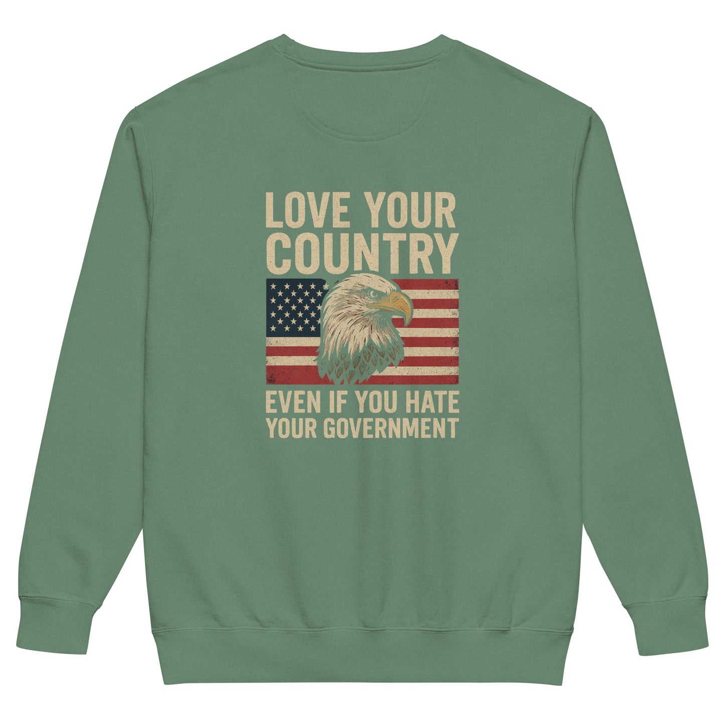 Eagle Unisex garment-dyed sweatshirt