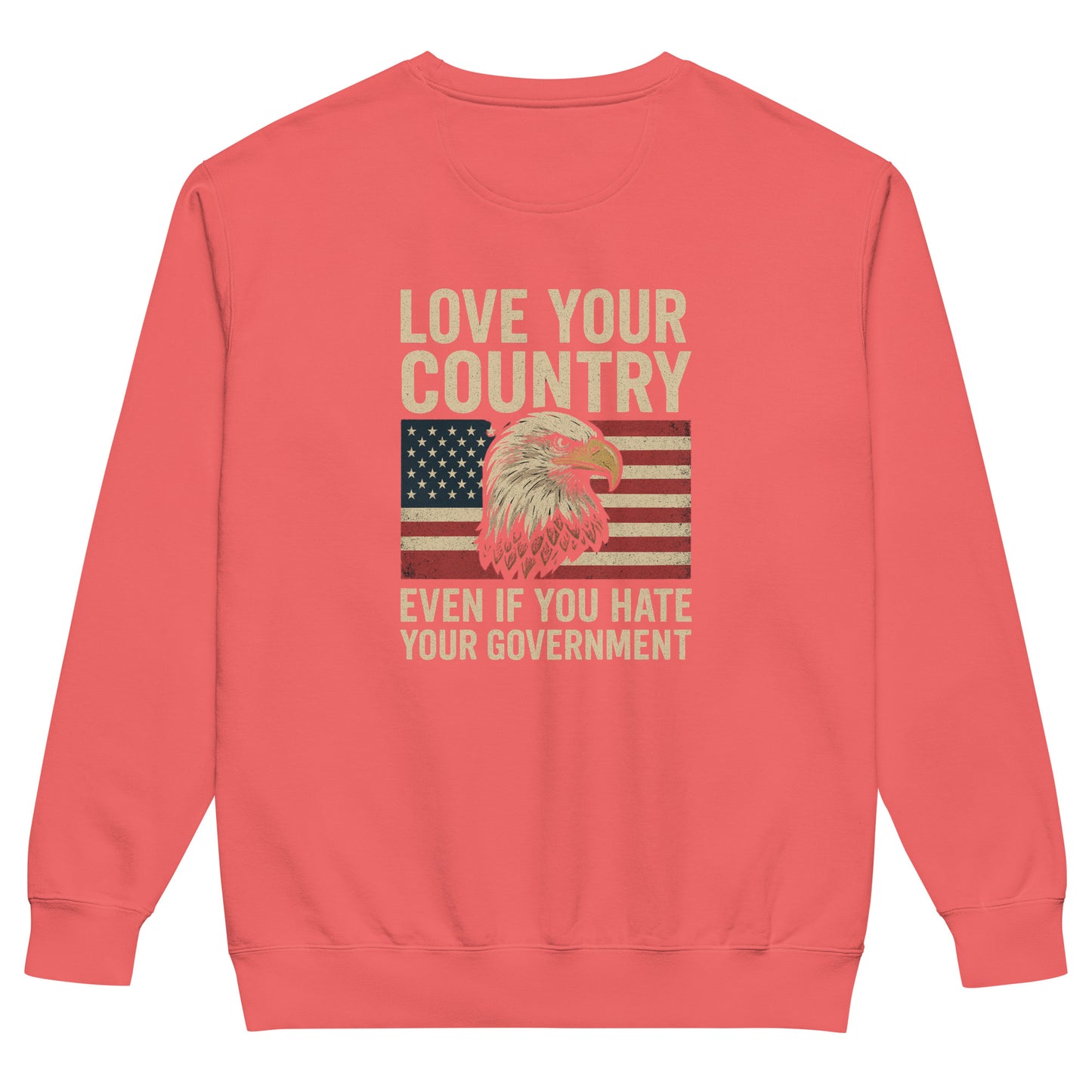 Eagle Unisex garment-dyed sweatshirt