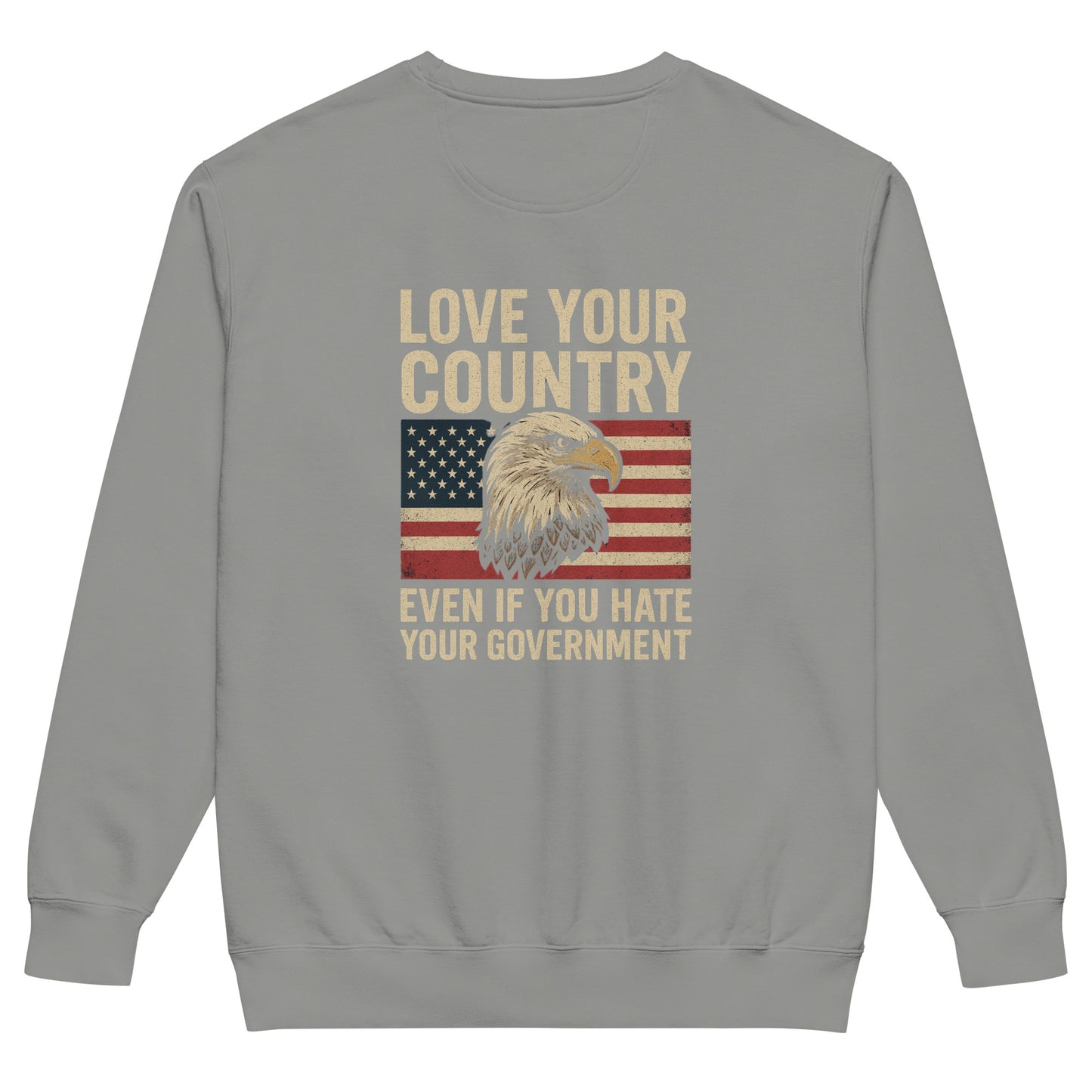 Eagle Unisex garment-dyed sweatshirt