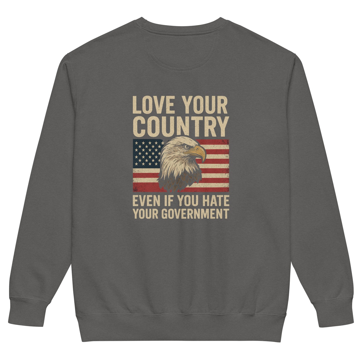 Eagle Unisex garment-dyed sweatshirt