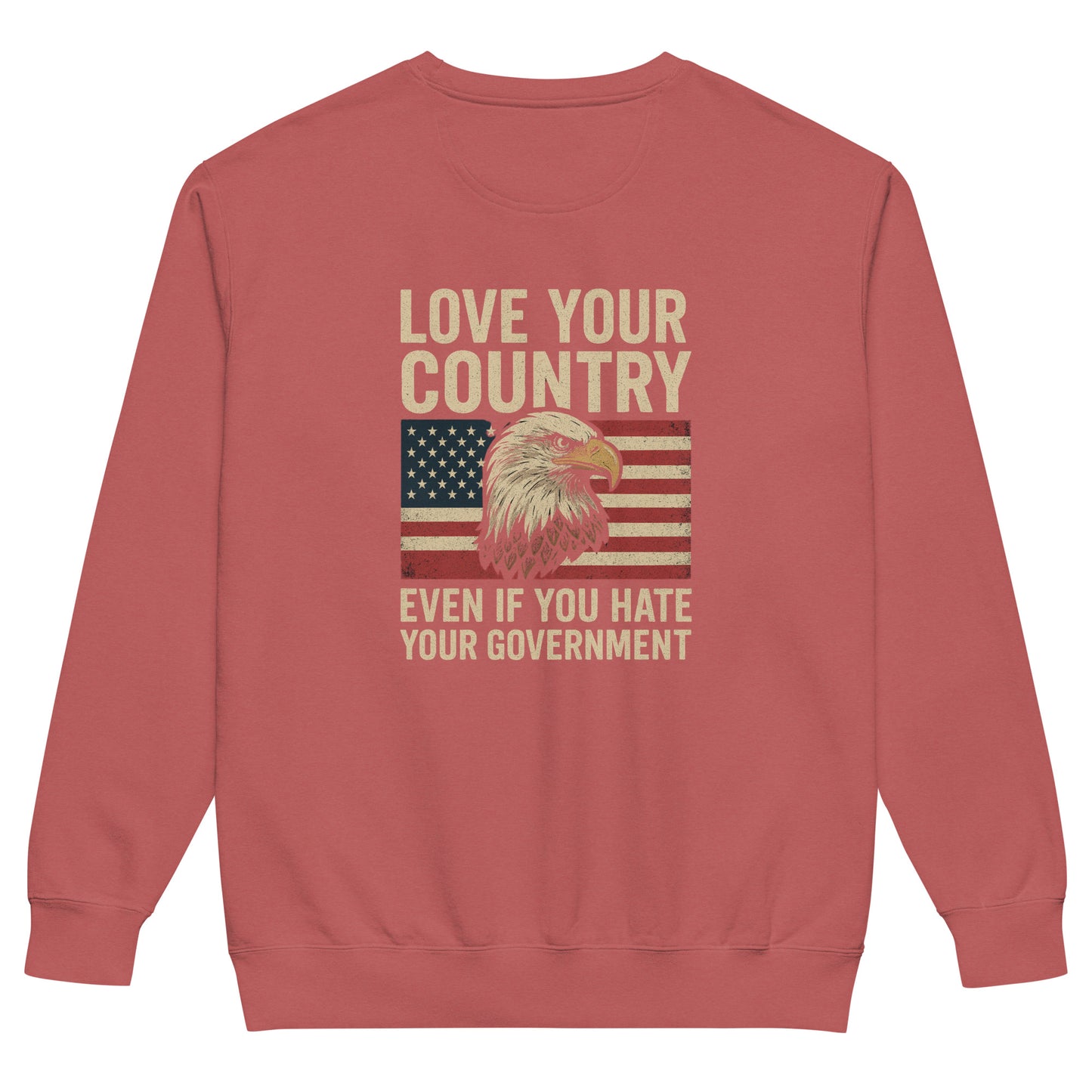 Eagle Unisex garment-dyed sweatshirt