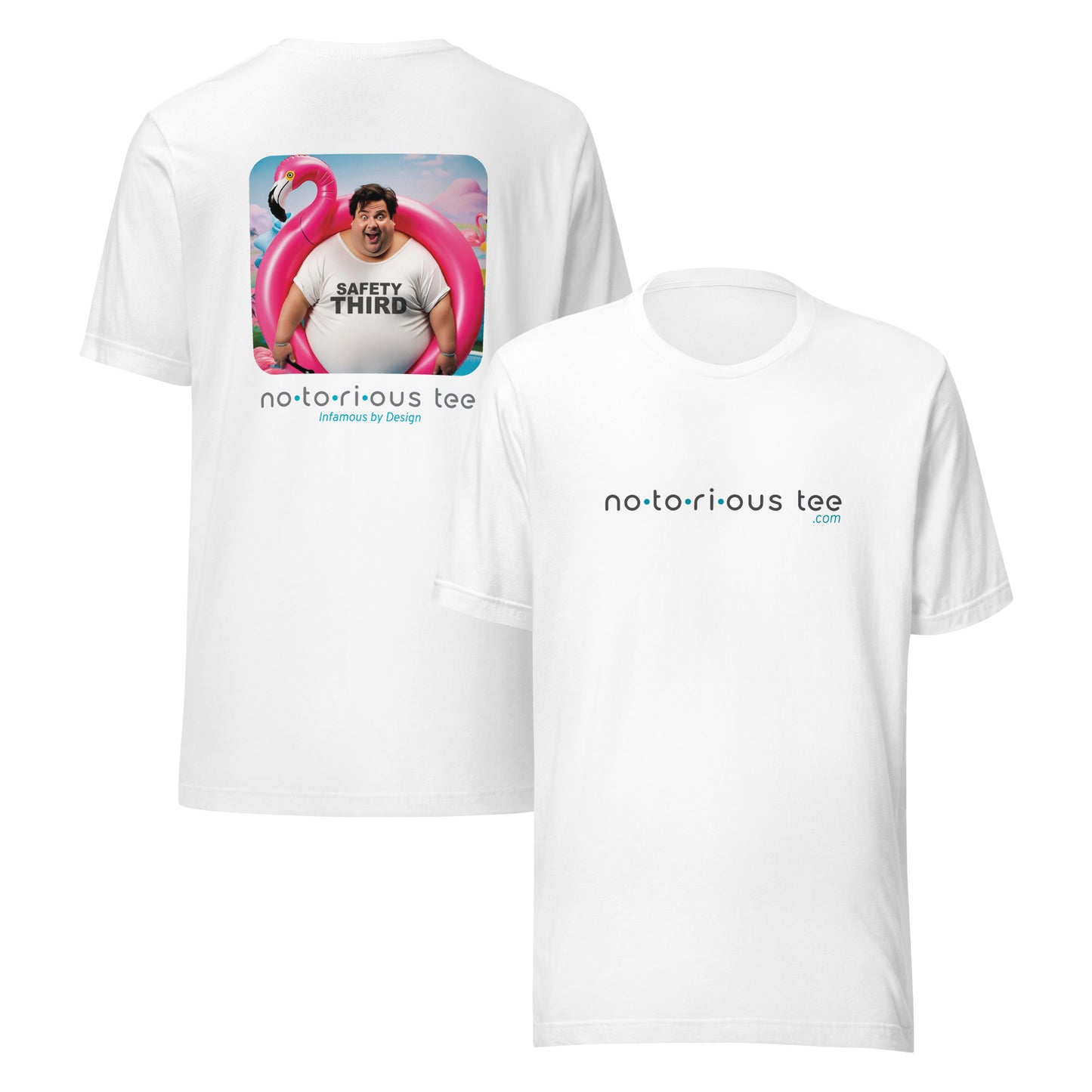 Notorious Tee SAFETY THIRD Unisex Tee