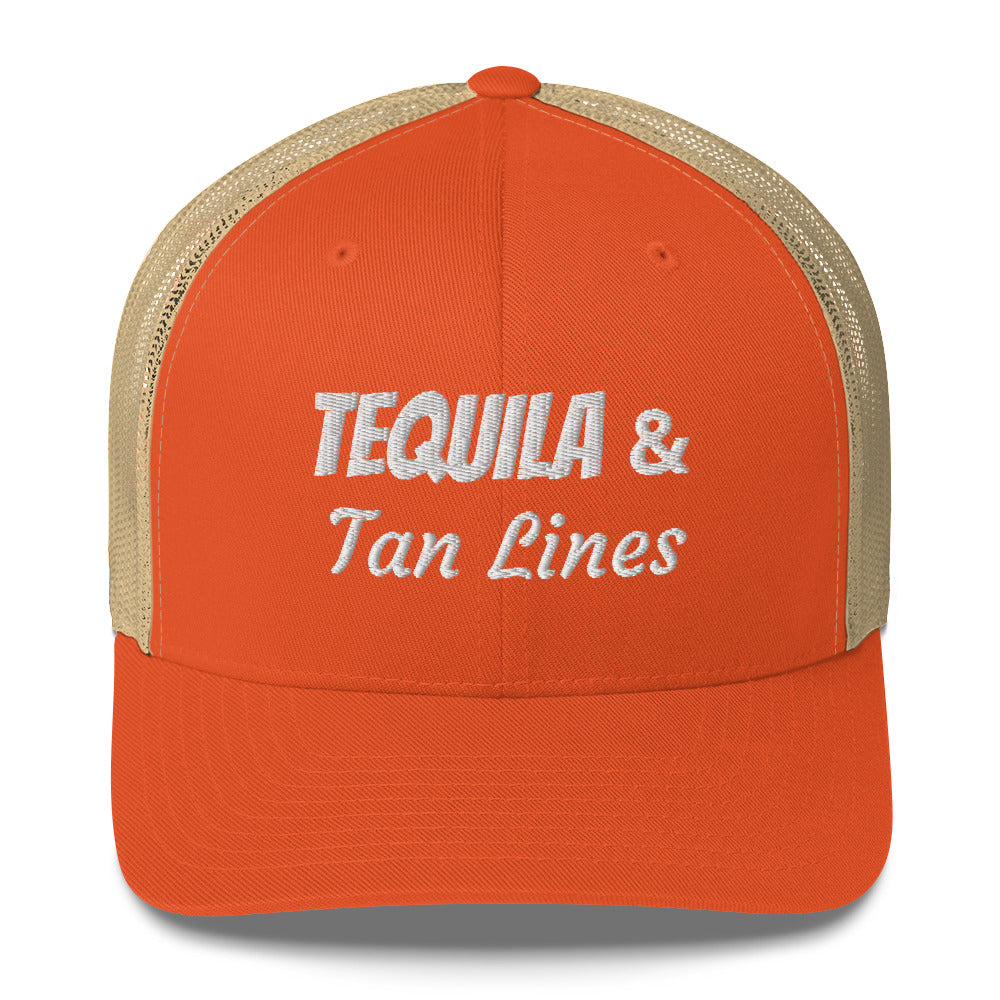 Tequila & Tan Lines Trucker Cap