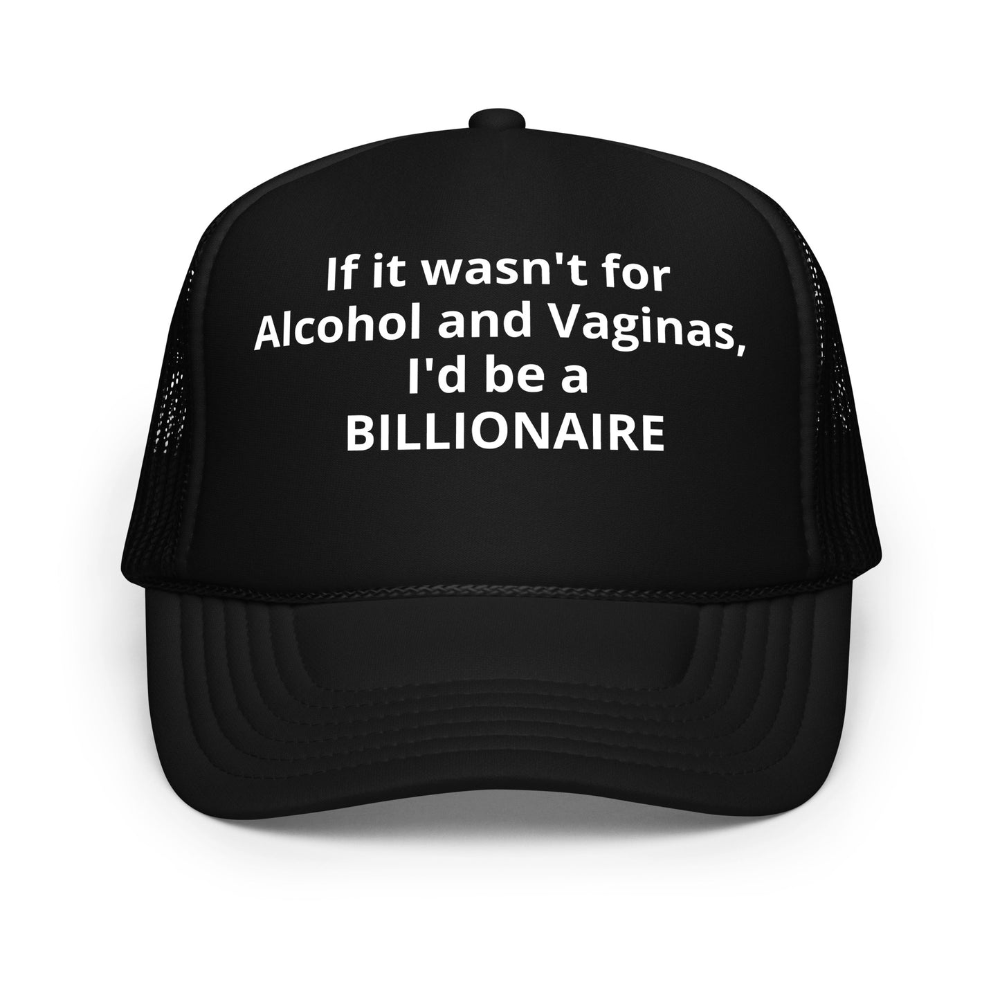 Billionaire Foam trucker hat
