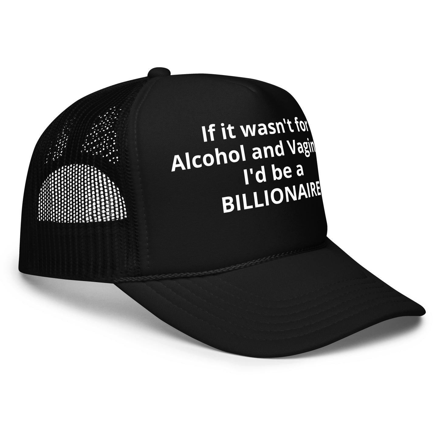 Billionaire Foam trucker hat