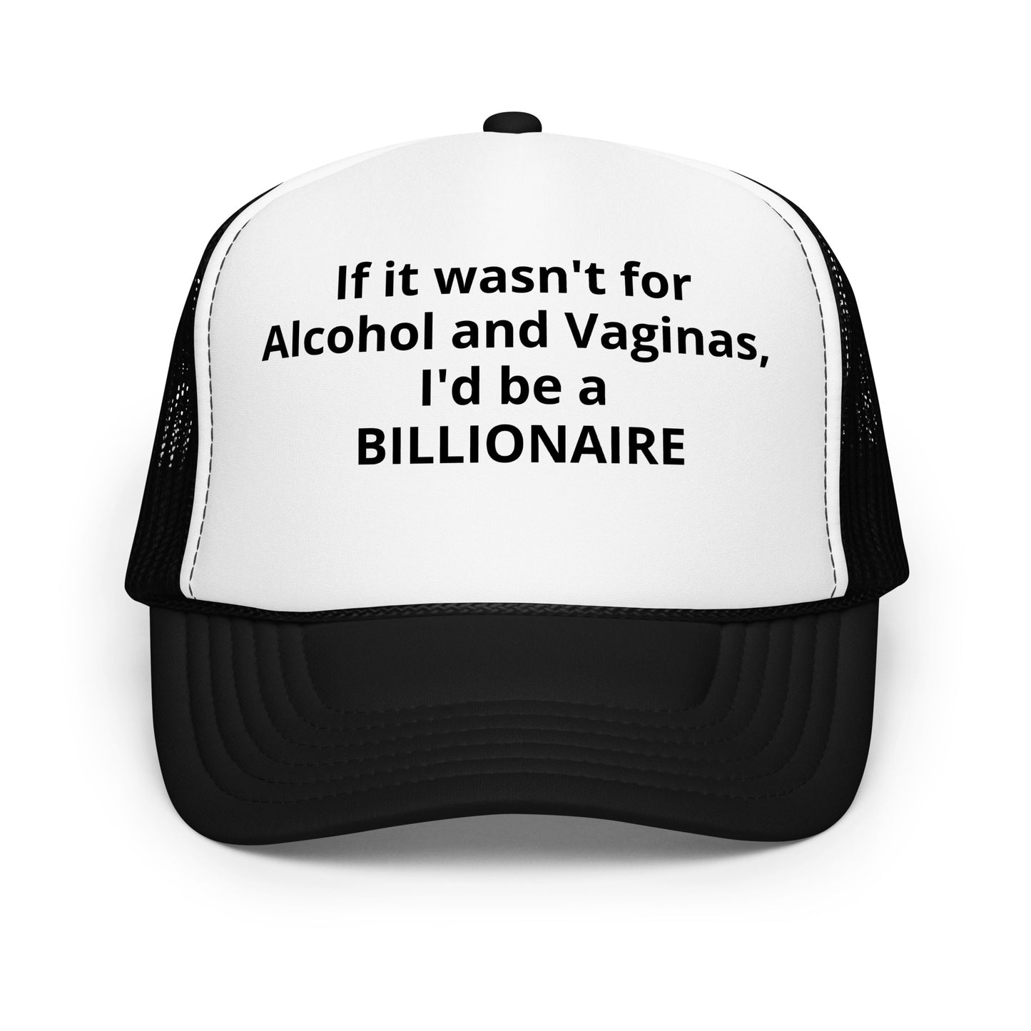 Billionaire Foam trucker hat