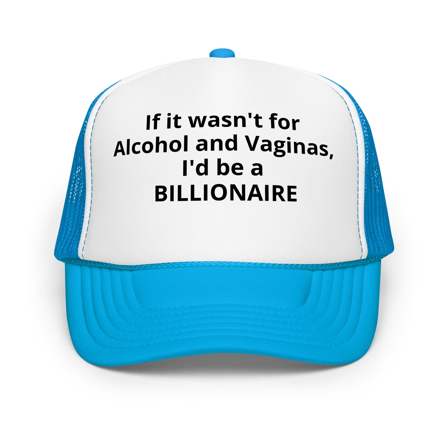 Billionaire Foam trucker hat