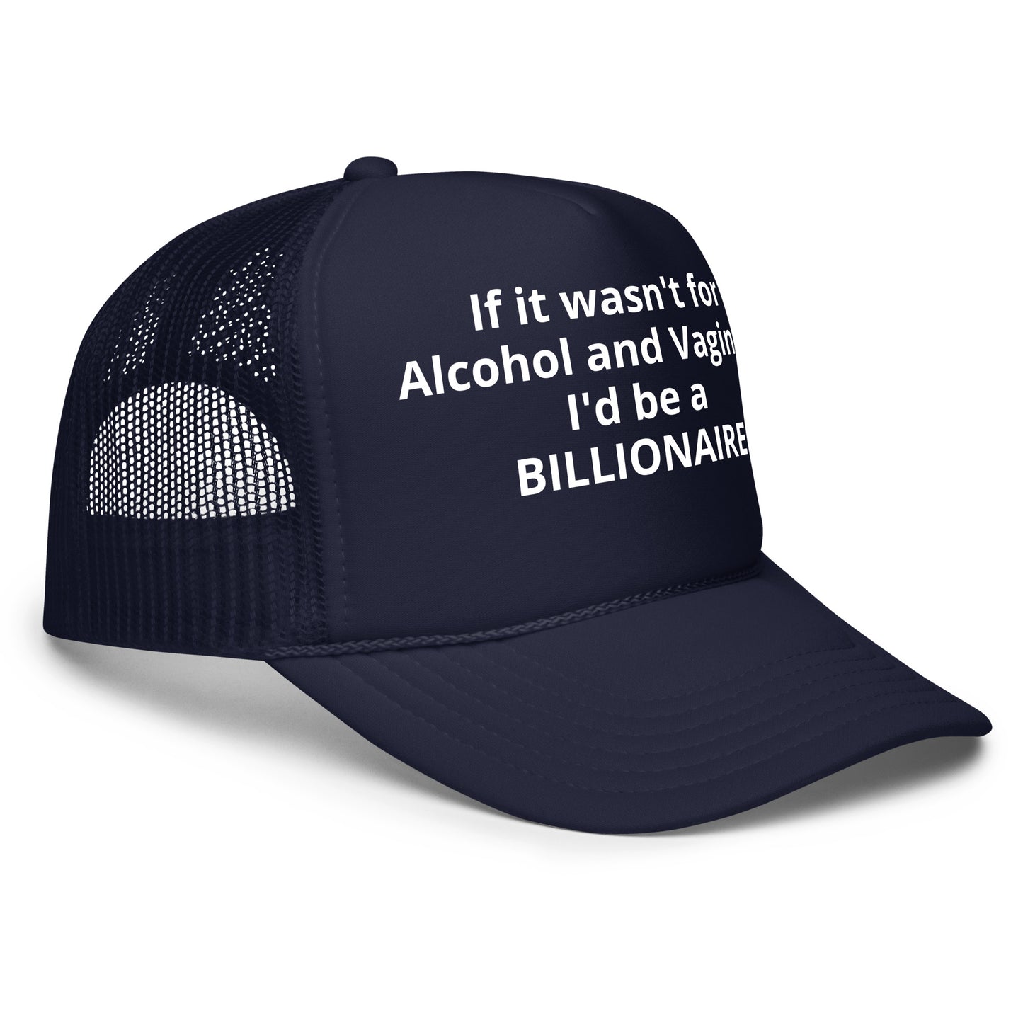 Billionaire Foam trucker hat