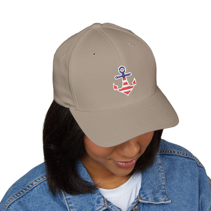 Nautical Anchor Embroidered Cap for Summer Adventures, Beach Day Hat, Sailor Gift, Outdoorsy Style, Casual Everyday Wear