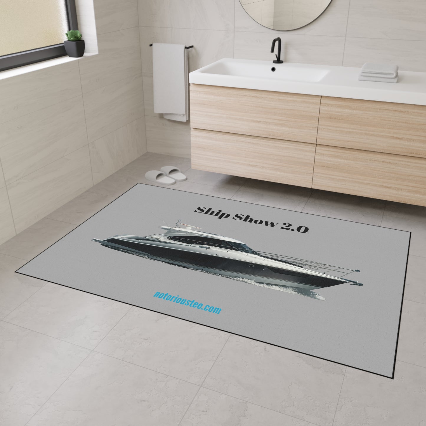 Notorious Tee Ship Show 2.0 Heavy Duty Floor Mat