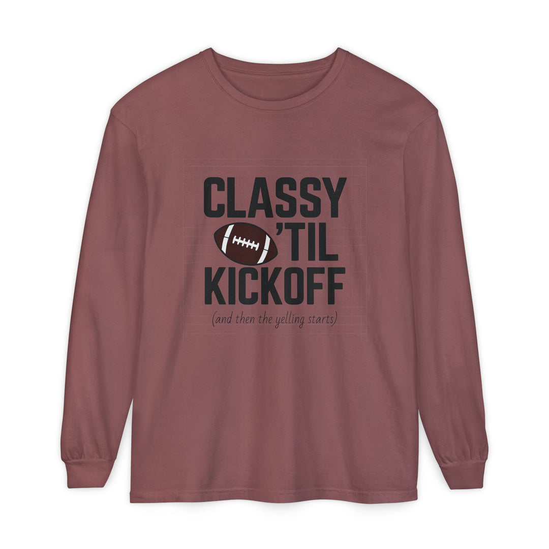 Football Fan Long Sleeve Tee