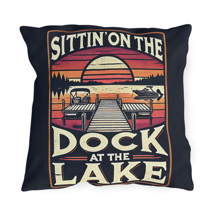 Sittin' on the Dock at the Lake Pillow