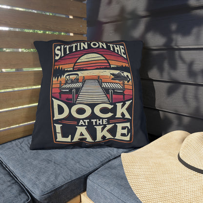 Sittin' on the Dock at the Lake Pillow