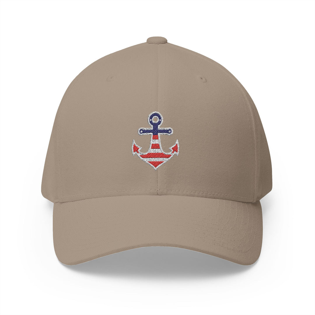 Nautical Anchor Embroidered Cap
