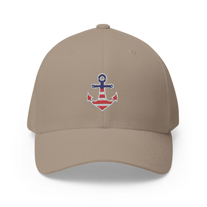 Nautical Anchor Embroidered Cap