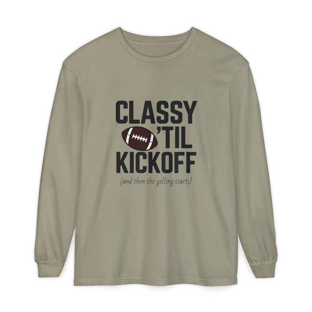 Football Fan Long Sleeve Tee